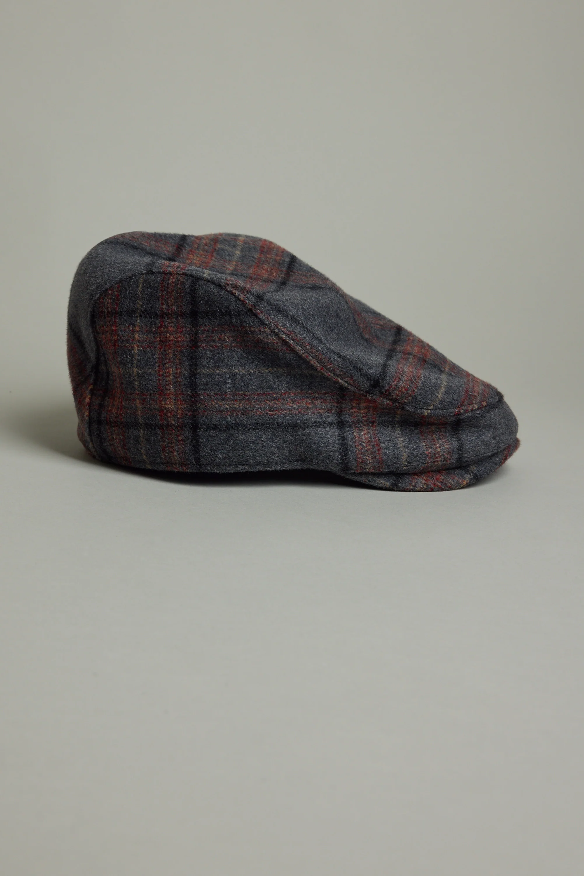 Alva Check Flat Cap