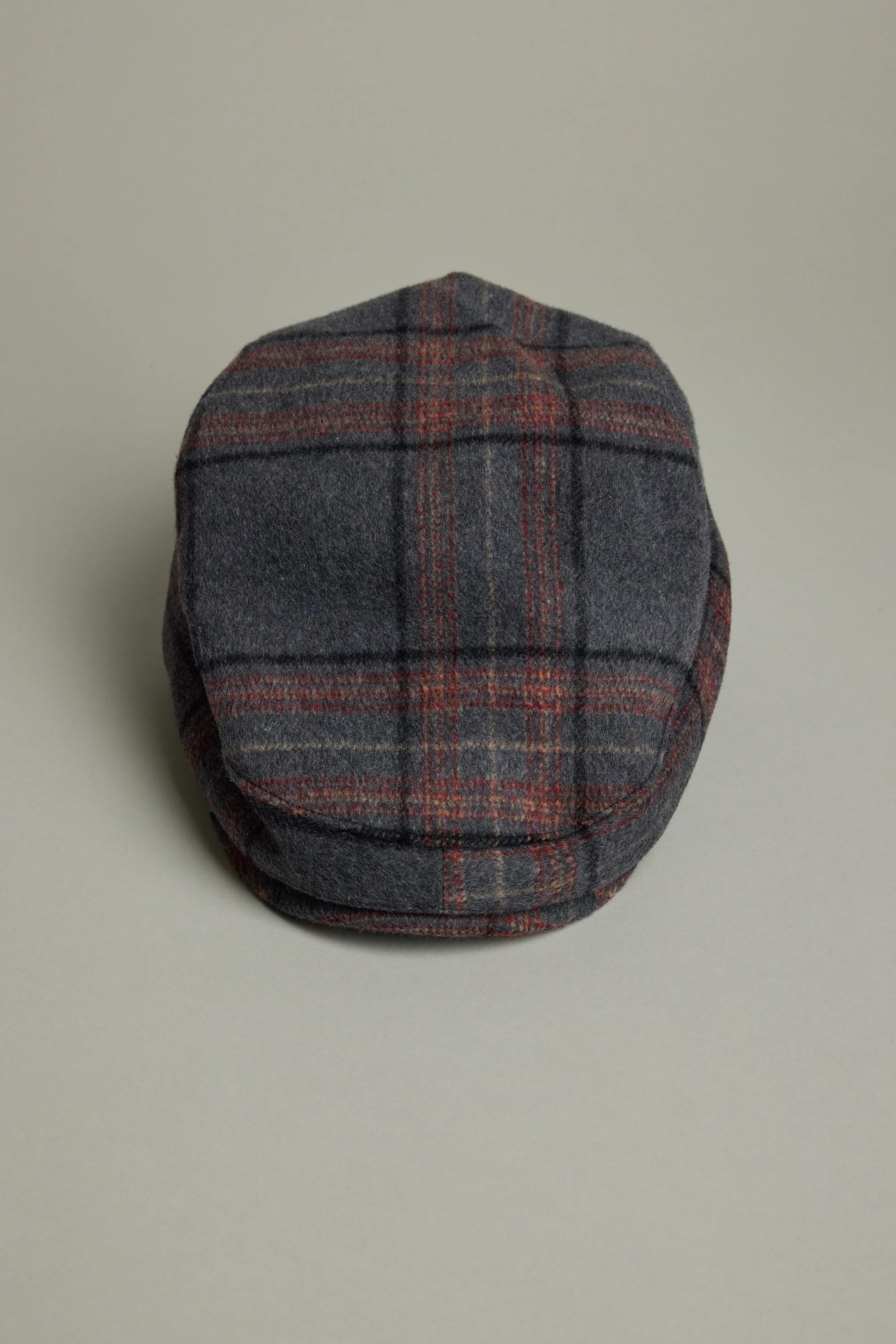 Alva Check Flat Cap - Image 2