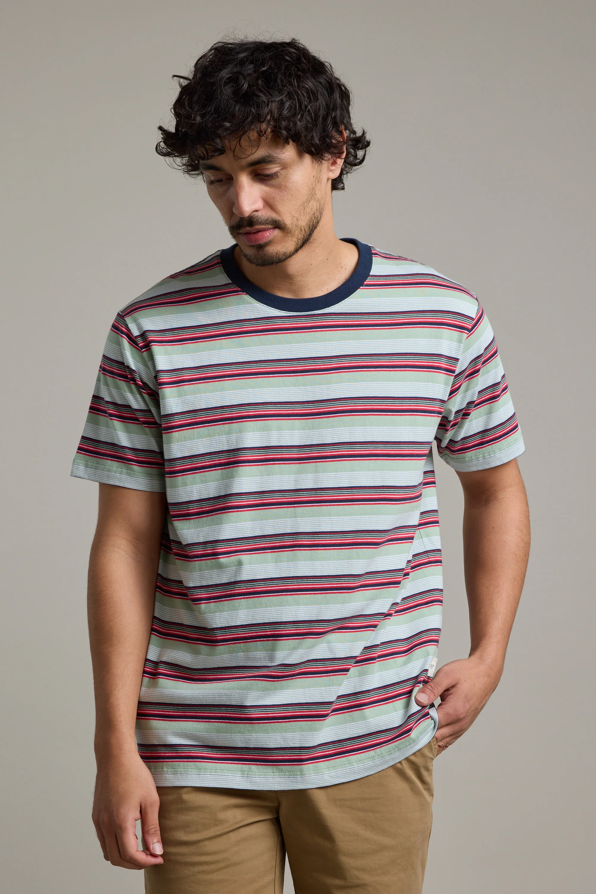 Alvin Stripe Tee - Image 5