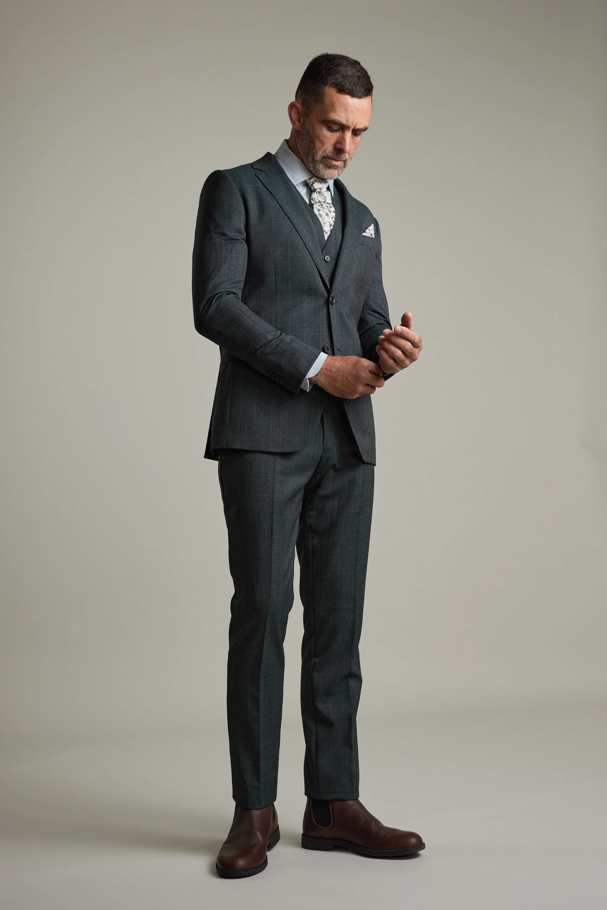 Anderson Check Suit Jacket