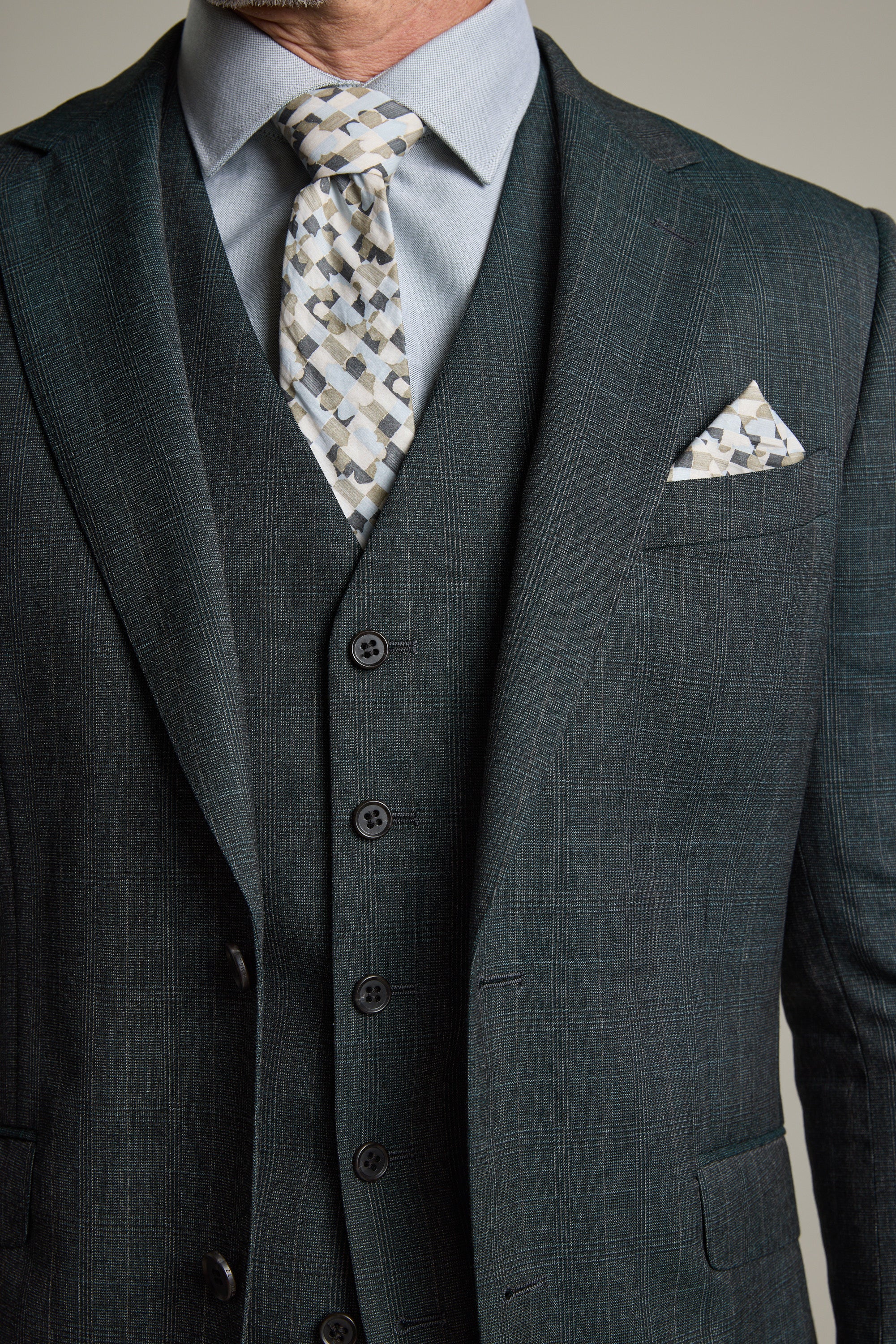 Anderson Check Suit Jacket - Image 2