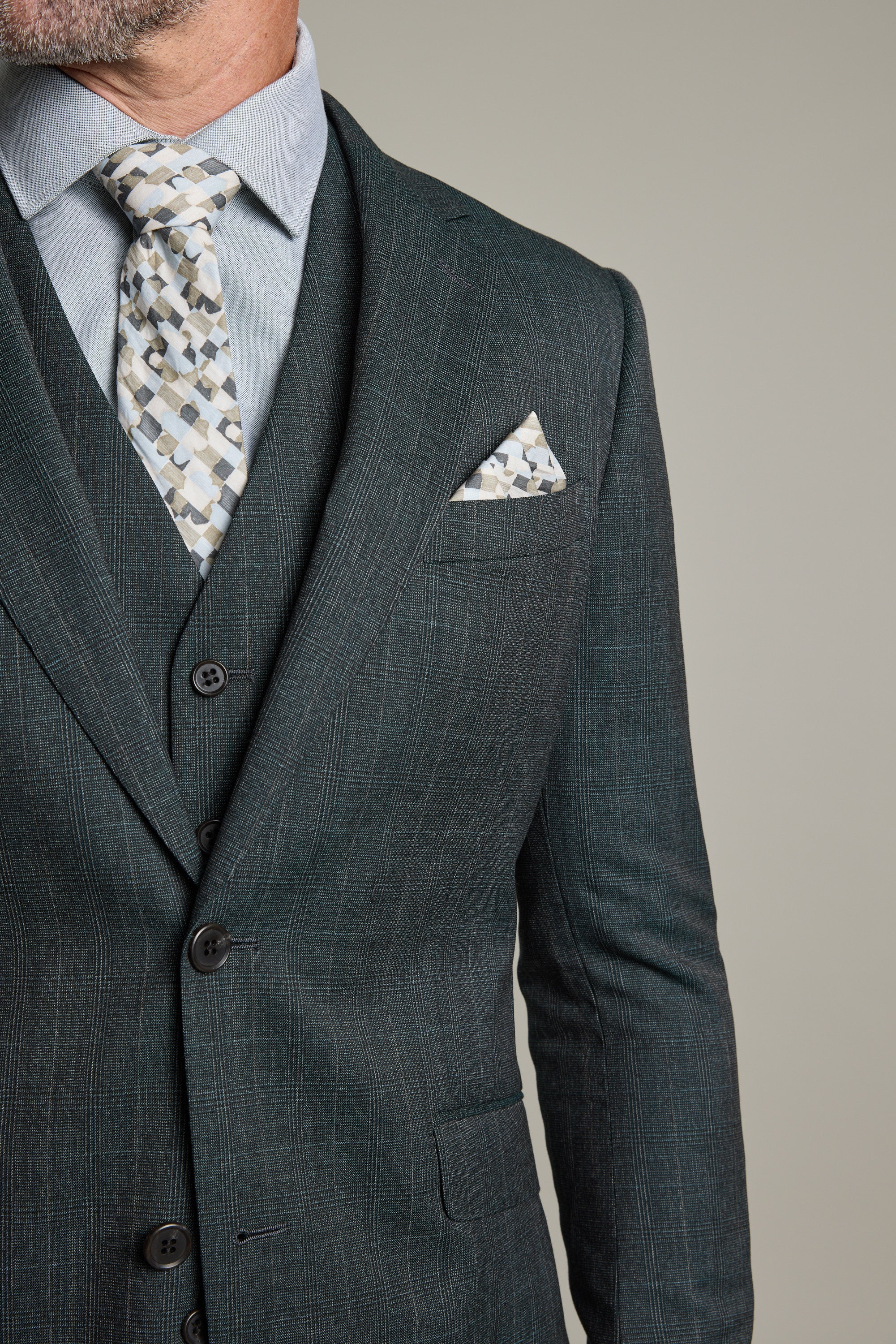 Anderson Check Suit Jacket - Image 7