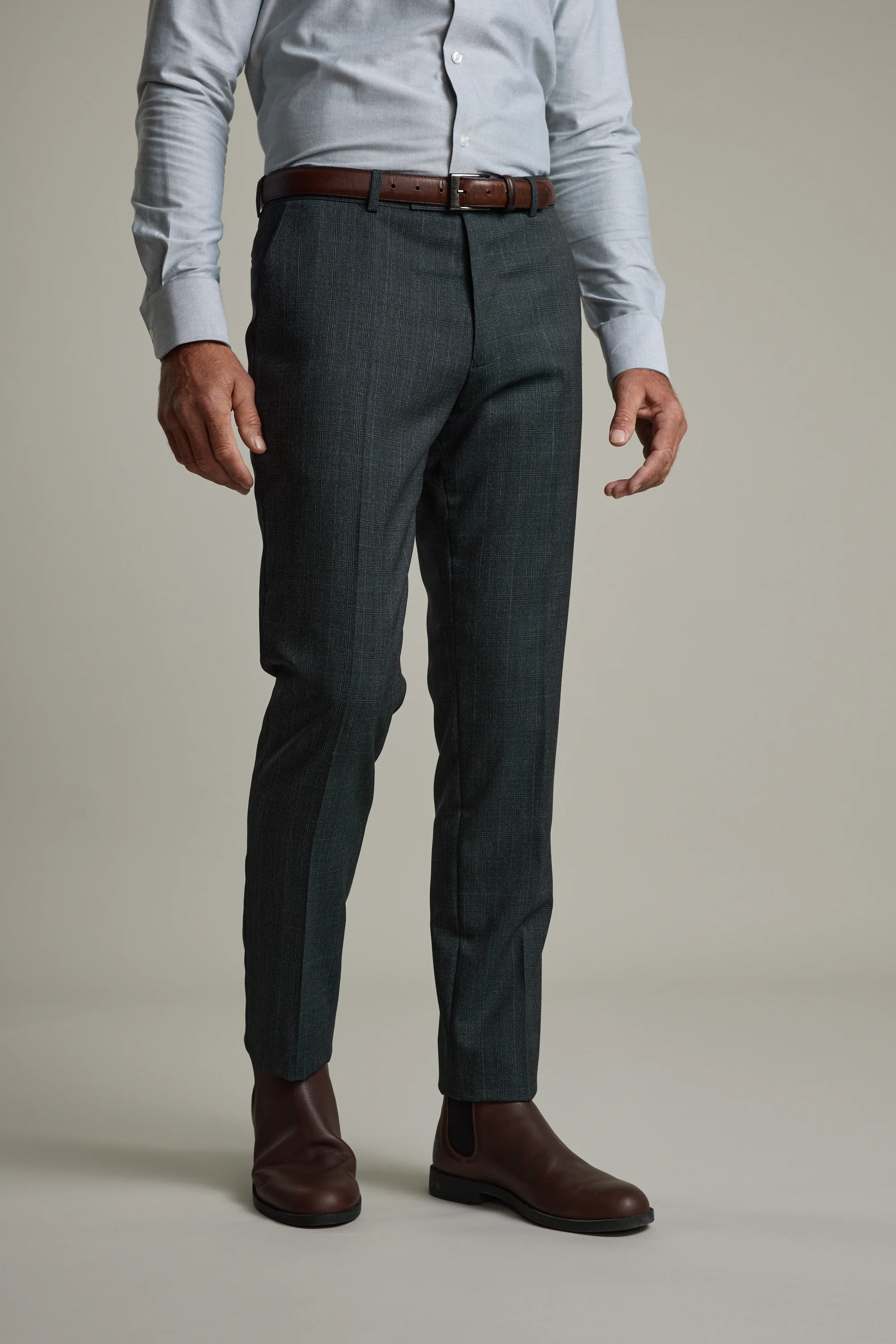Anderson Check Suit Trouser - Image 4