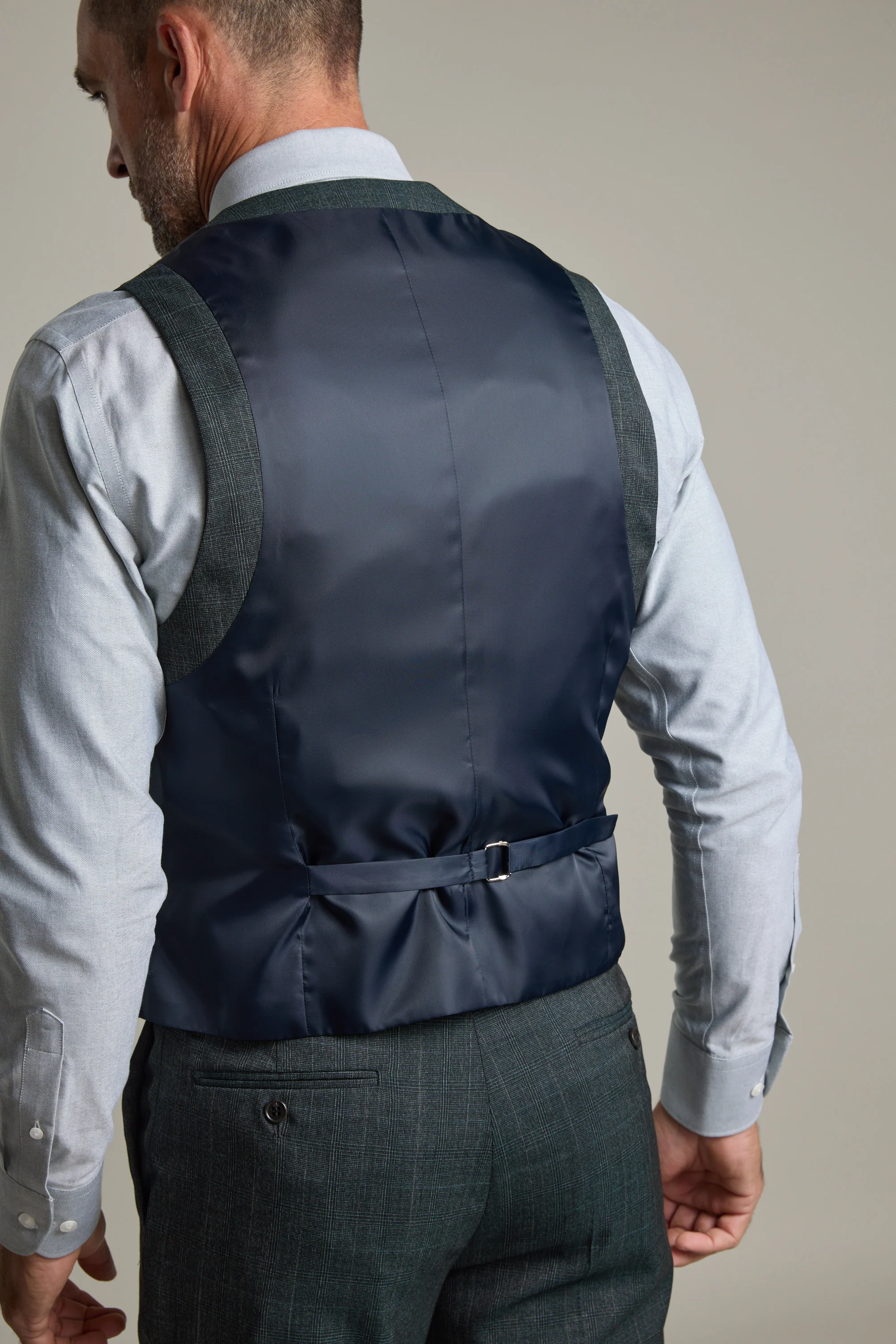 Anderson Check Waistcoat - Image 6