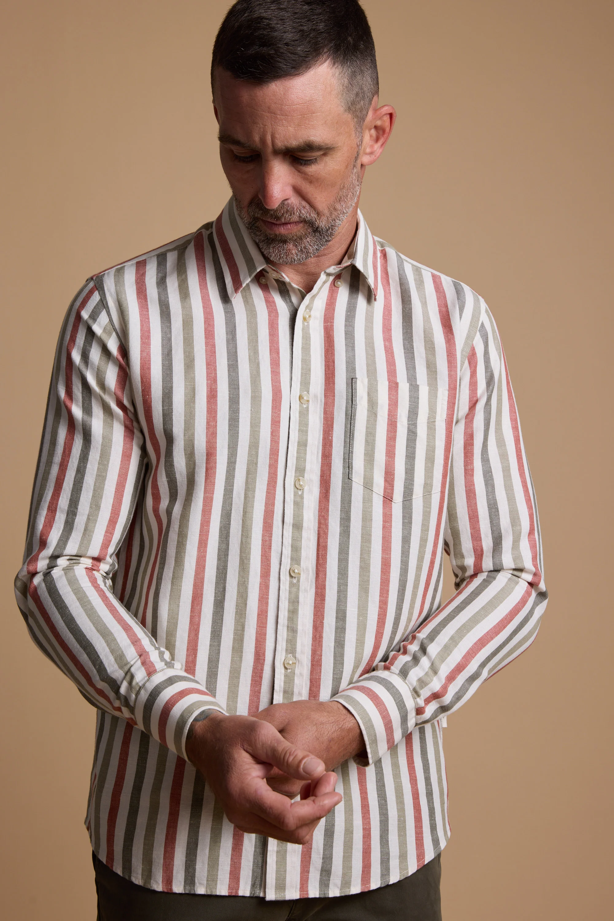 Angus Stripe Shirt - Image 2
