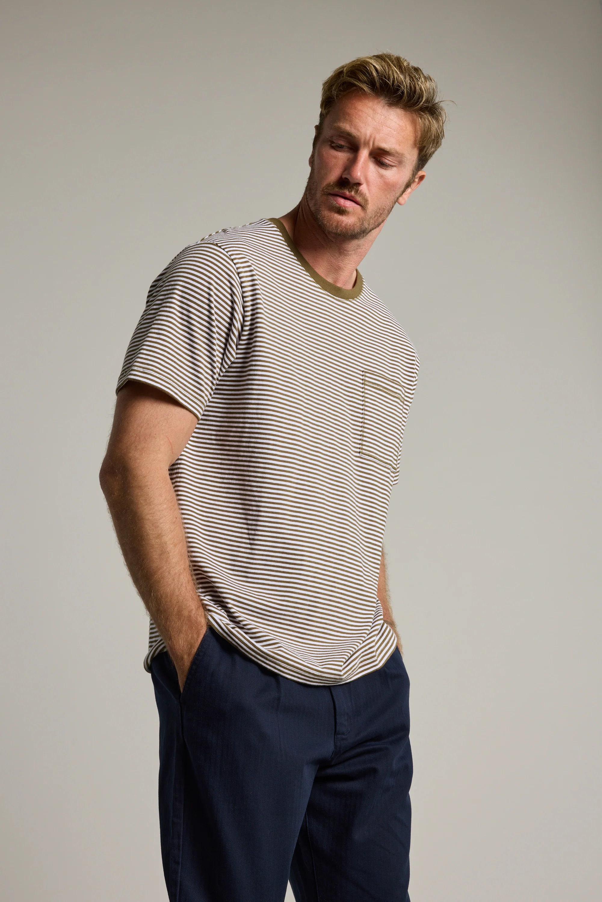 Arney Stripe Tee - Image 4
