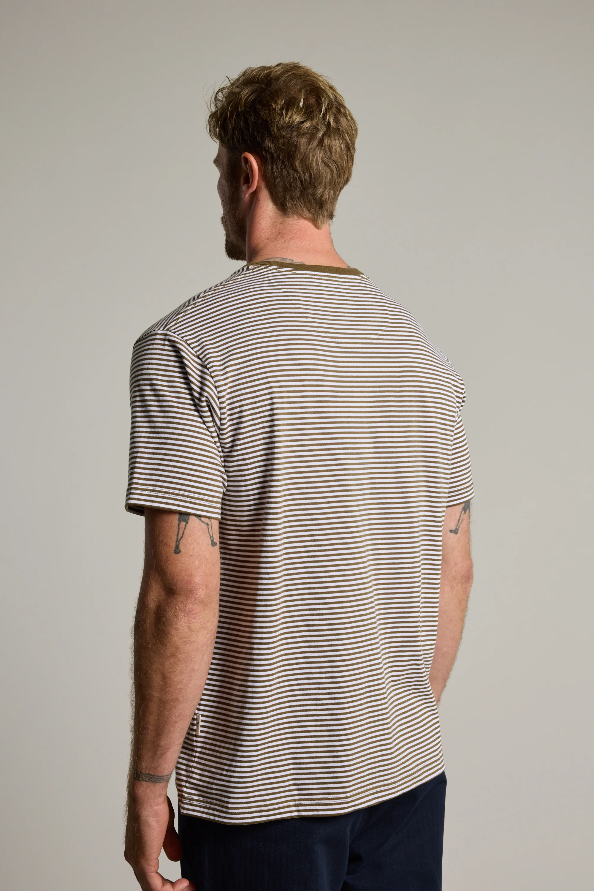 Arney Stripe Tee - Image 6