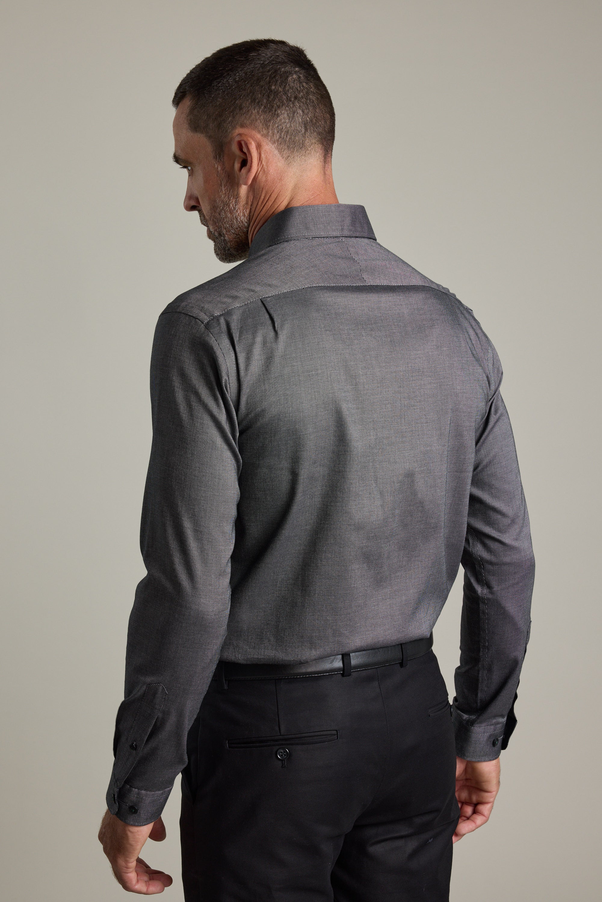 Arthur Texture Business Shirt - Image 5
