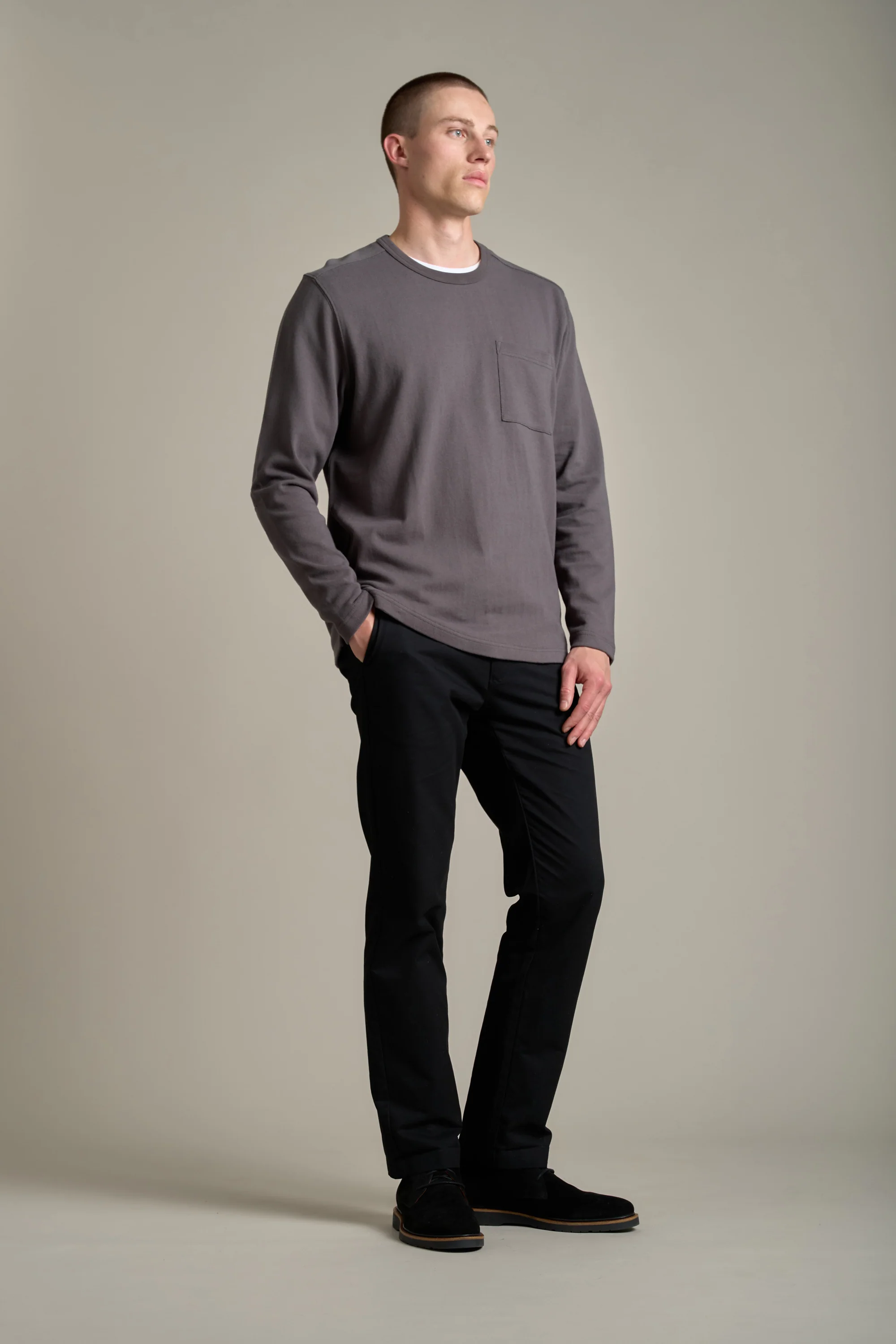 Ashton Cotton Slub Crew - Image 2