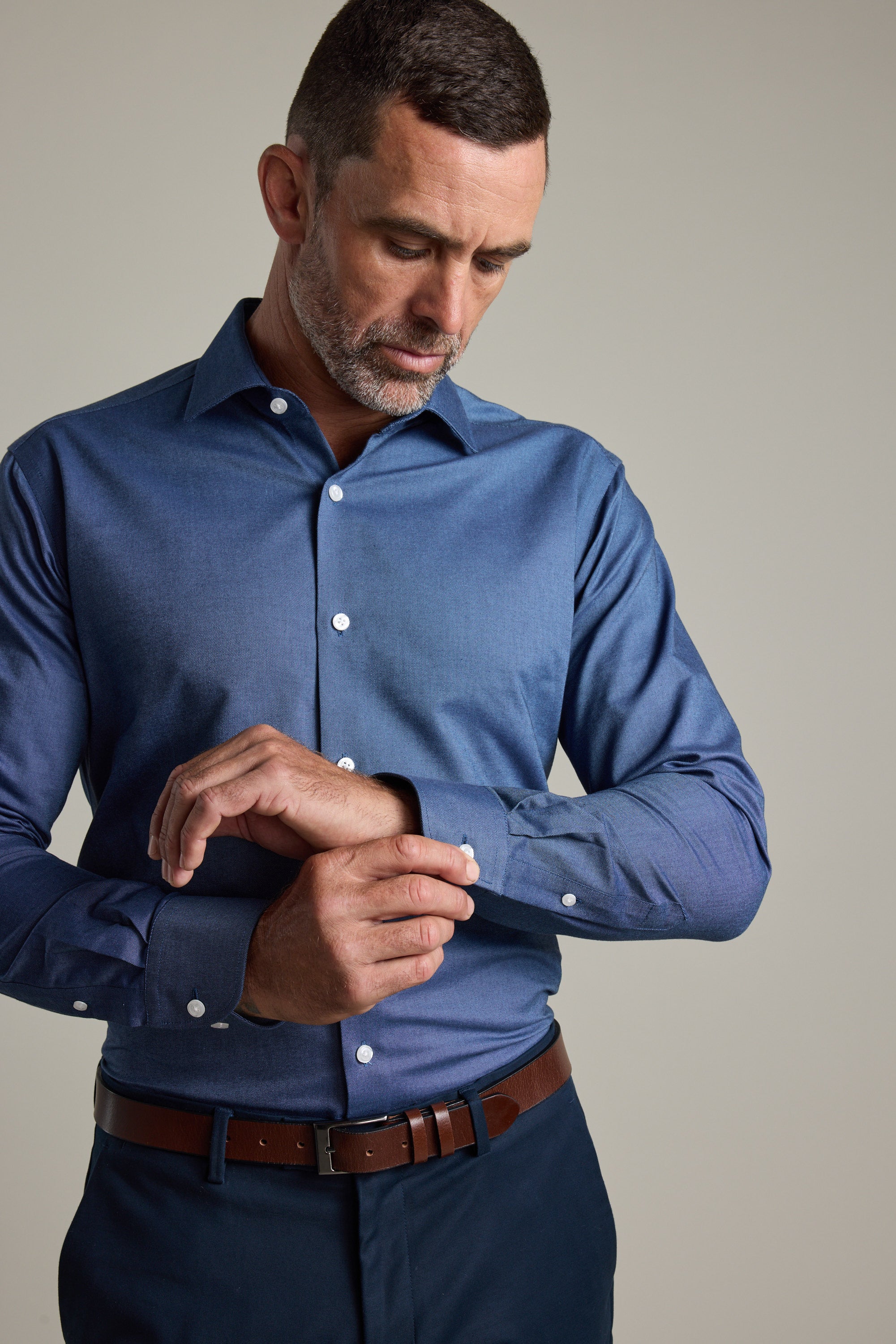 Aster Texture Business Shirt