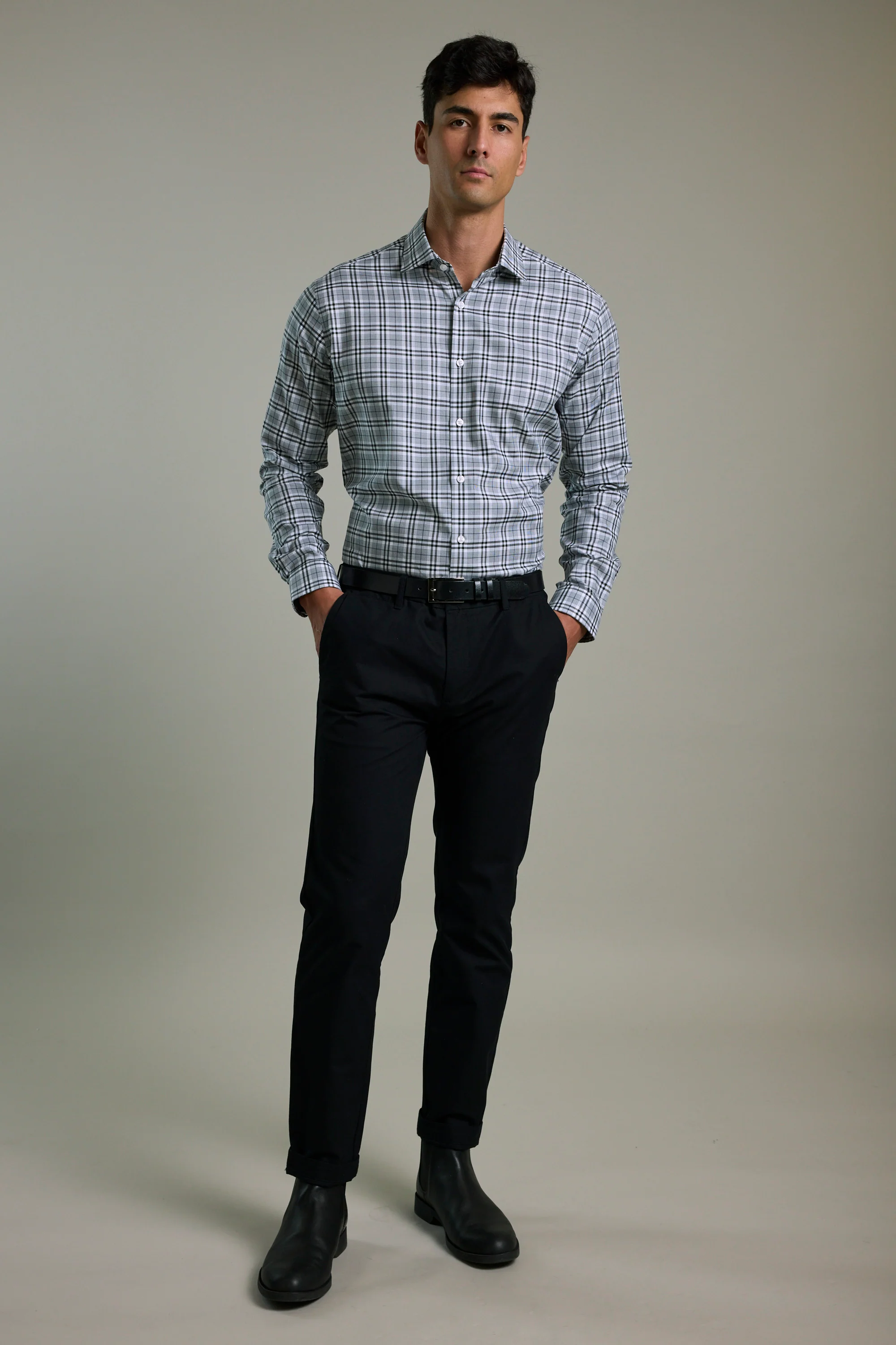 Audley Check Business Shirt