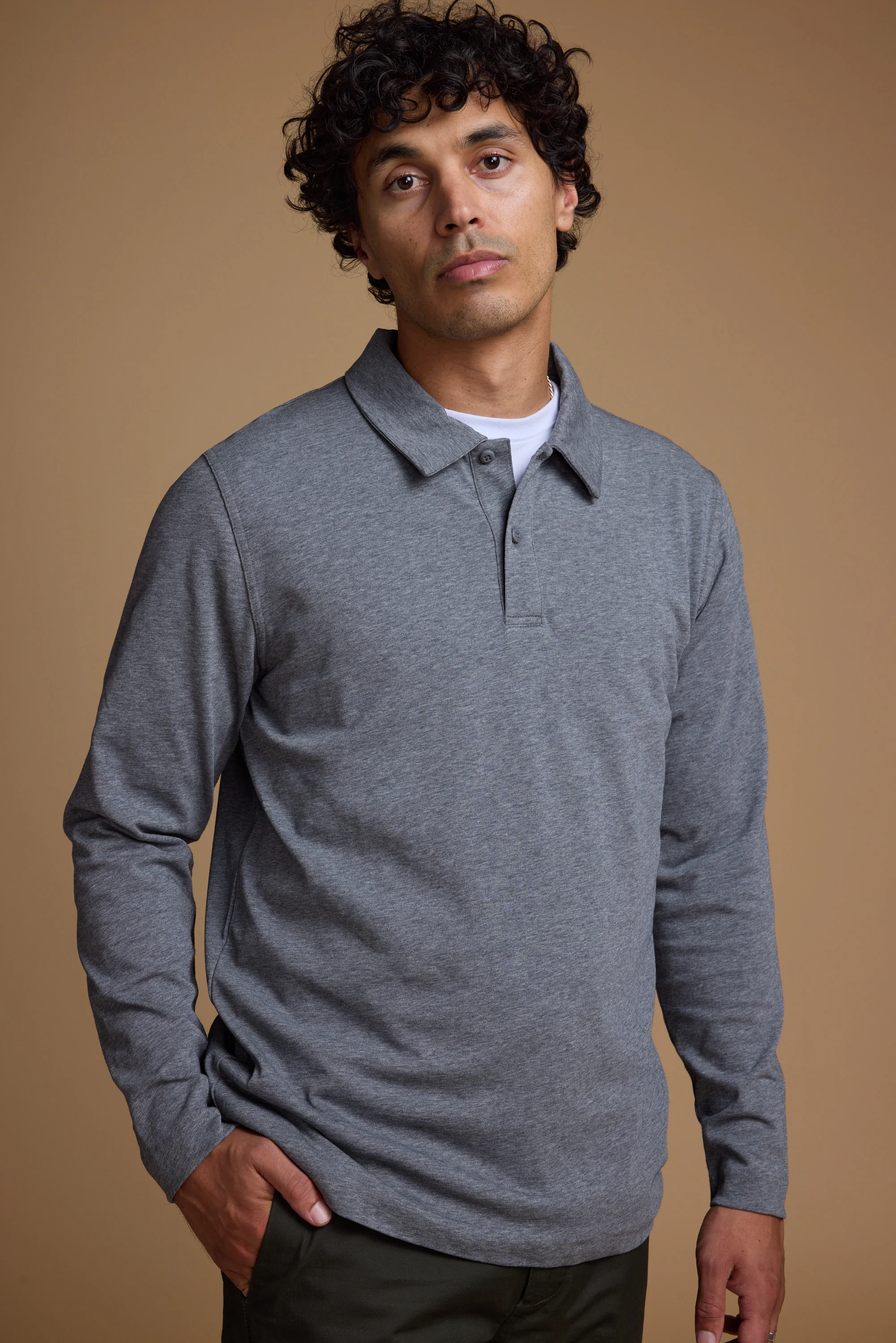 Austin Long Sleeve Polo
