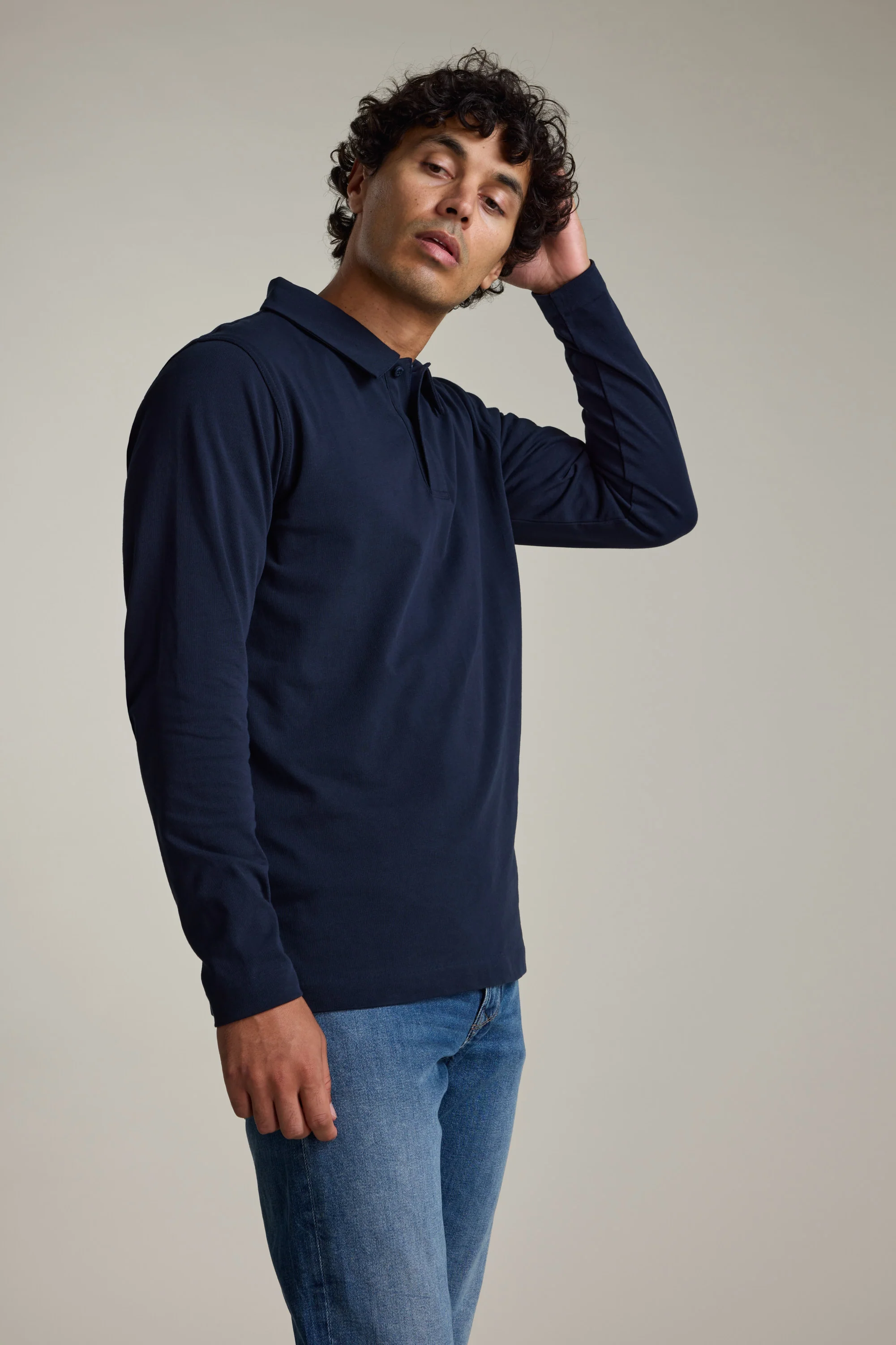 Austin Long Sleeve Polo - Image 3