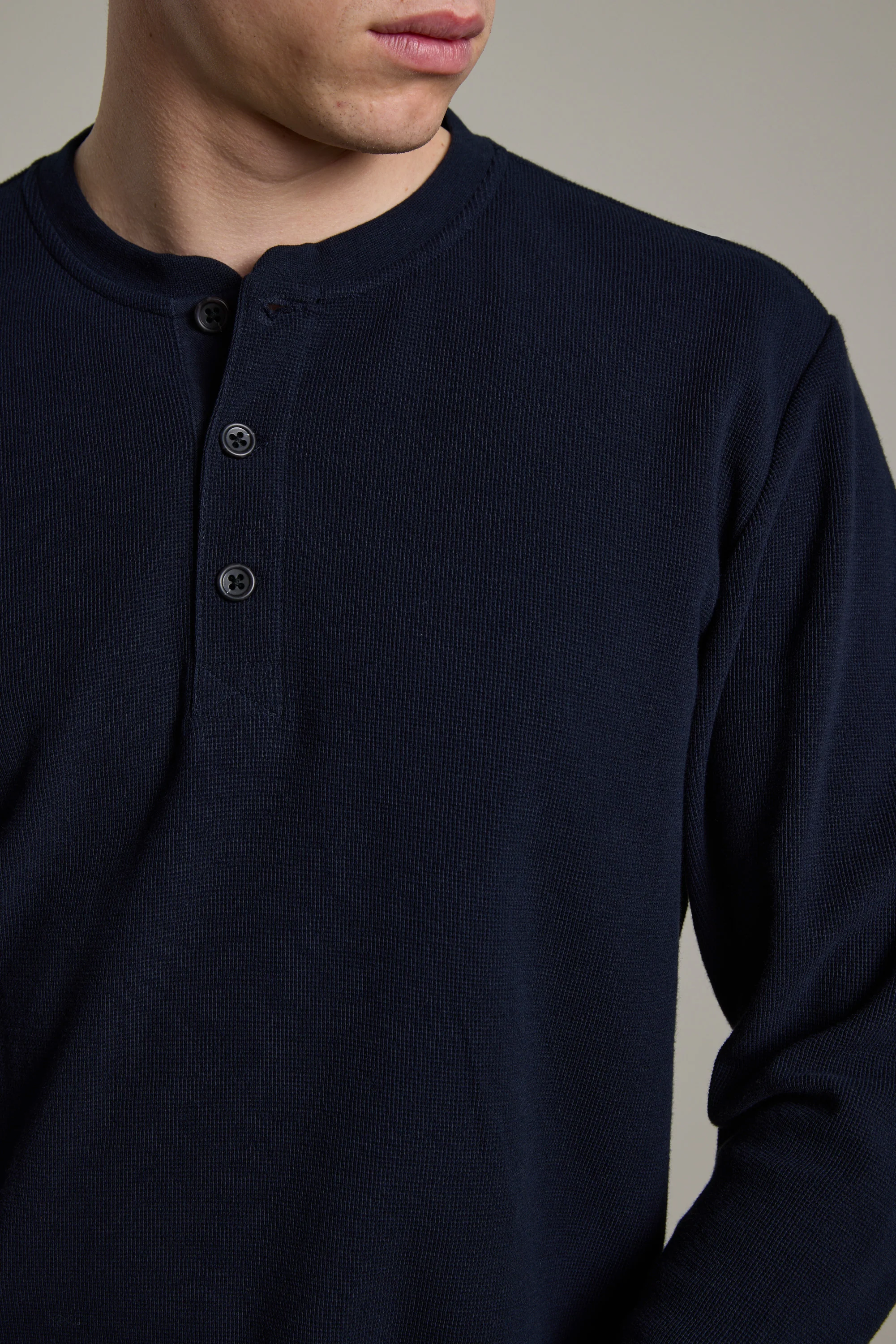 Avenue Waffle Henley - Image 4
