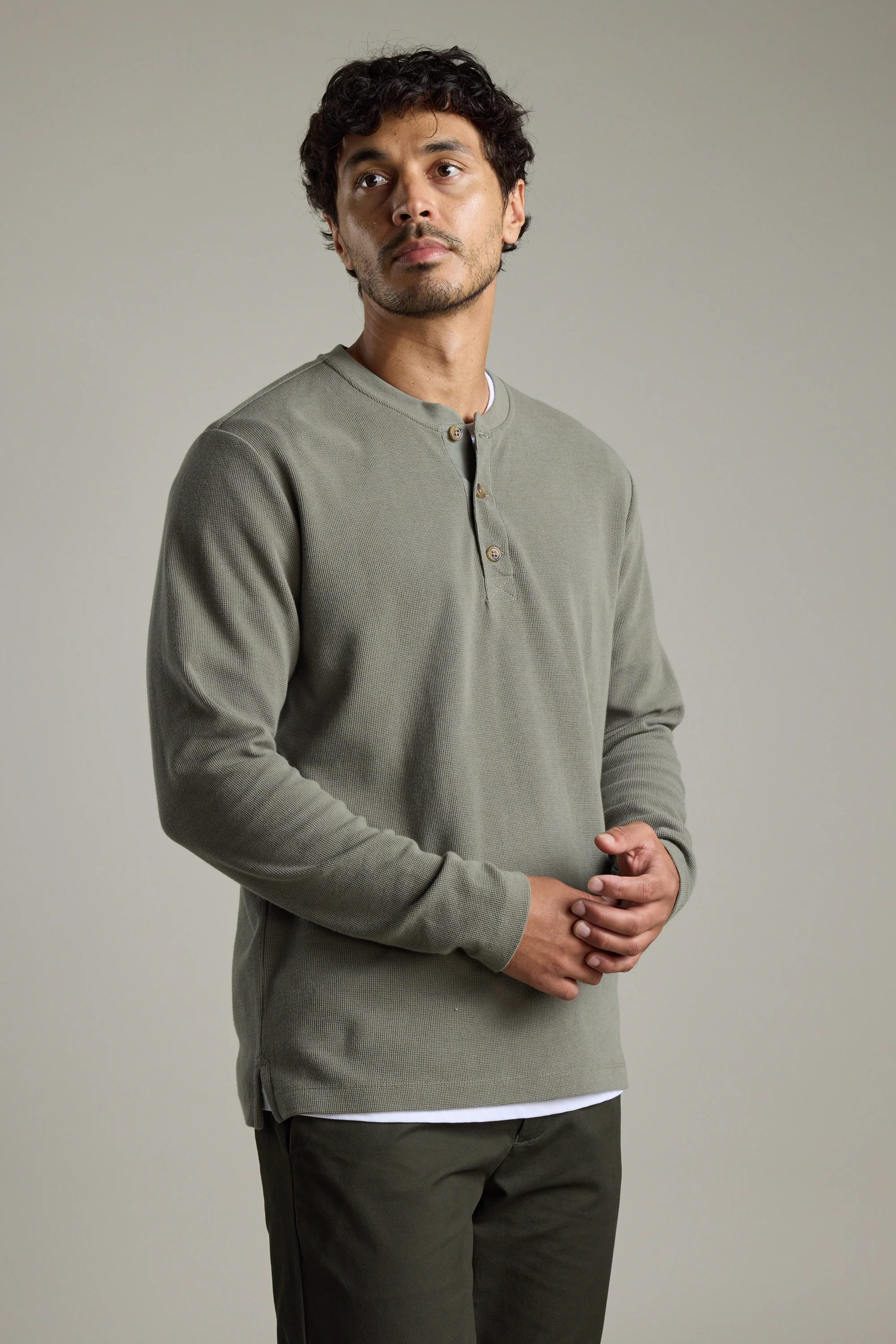 Avenue Waffle Henley - Image 4