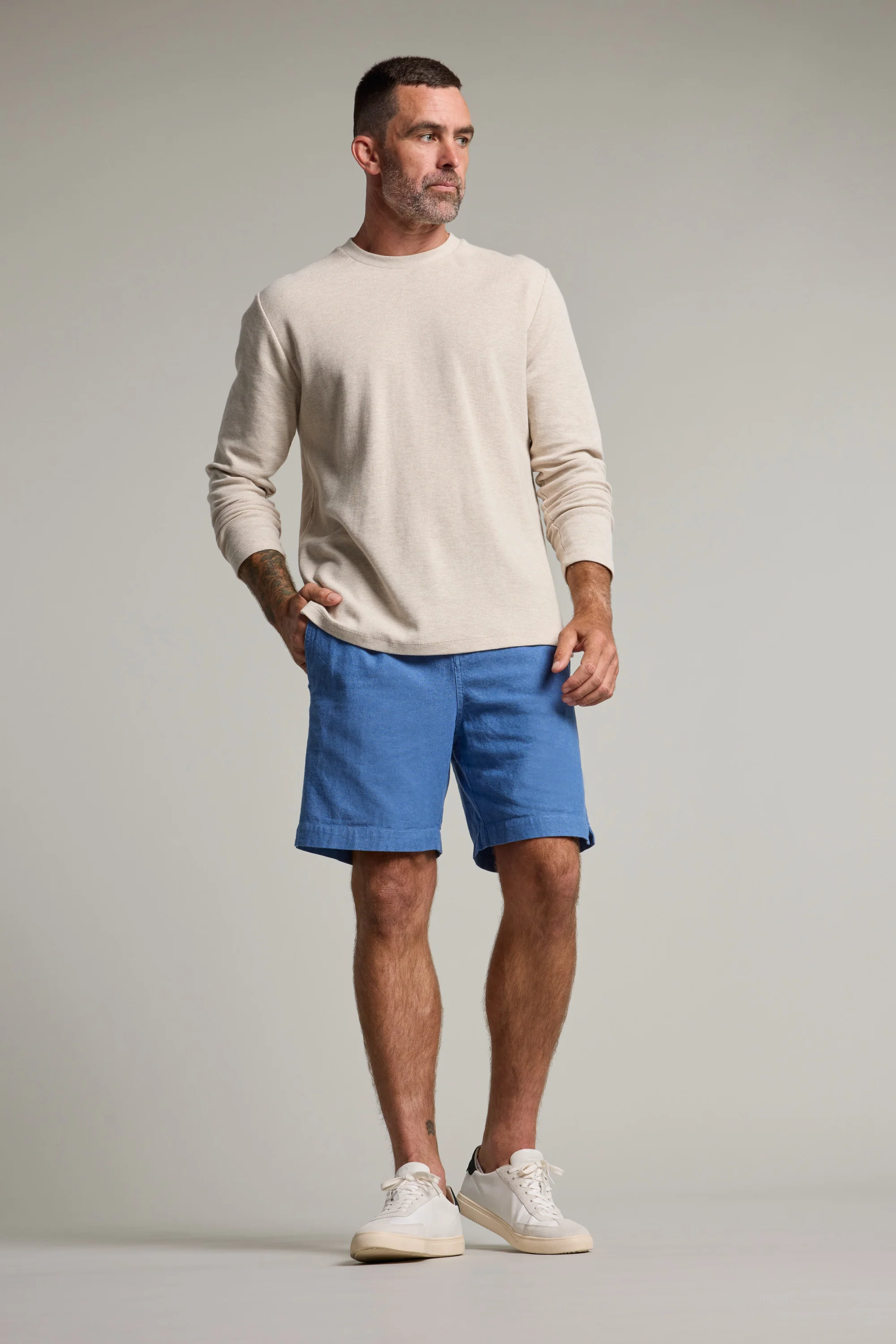 Barclay Linen Weekend Short - Image 3