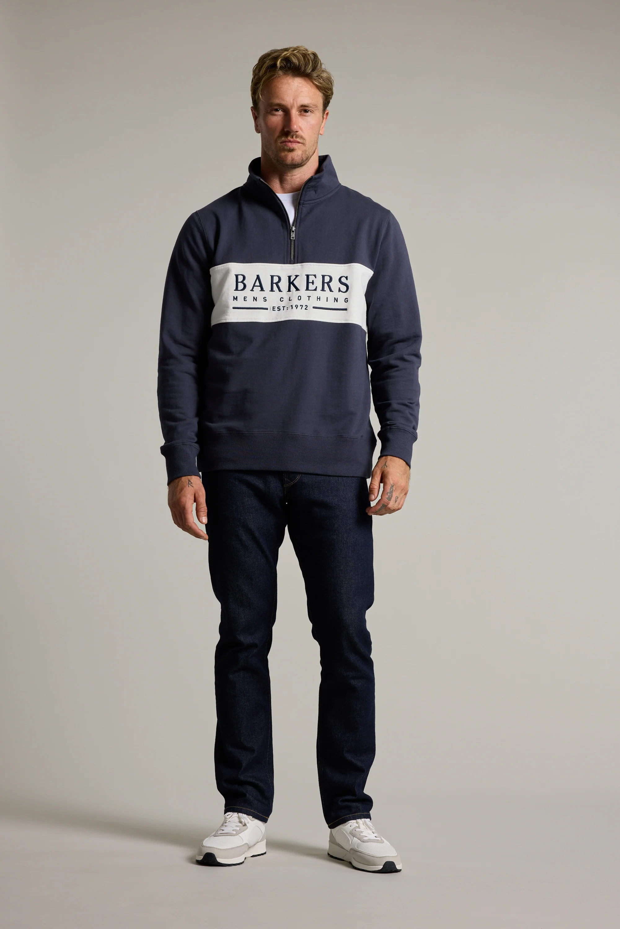 Barkers Heritage 1/4 Zip - Image 6