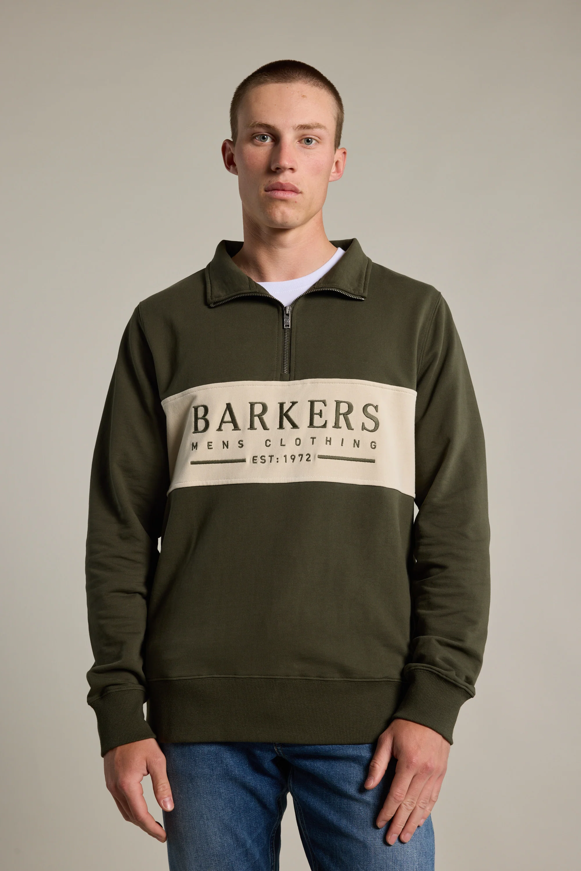 Barkers Heritage 1/4 Zip - Image 5
