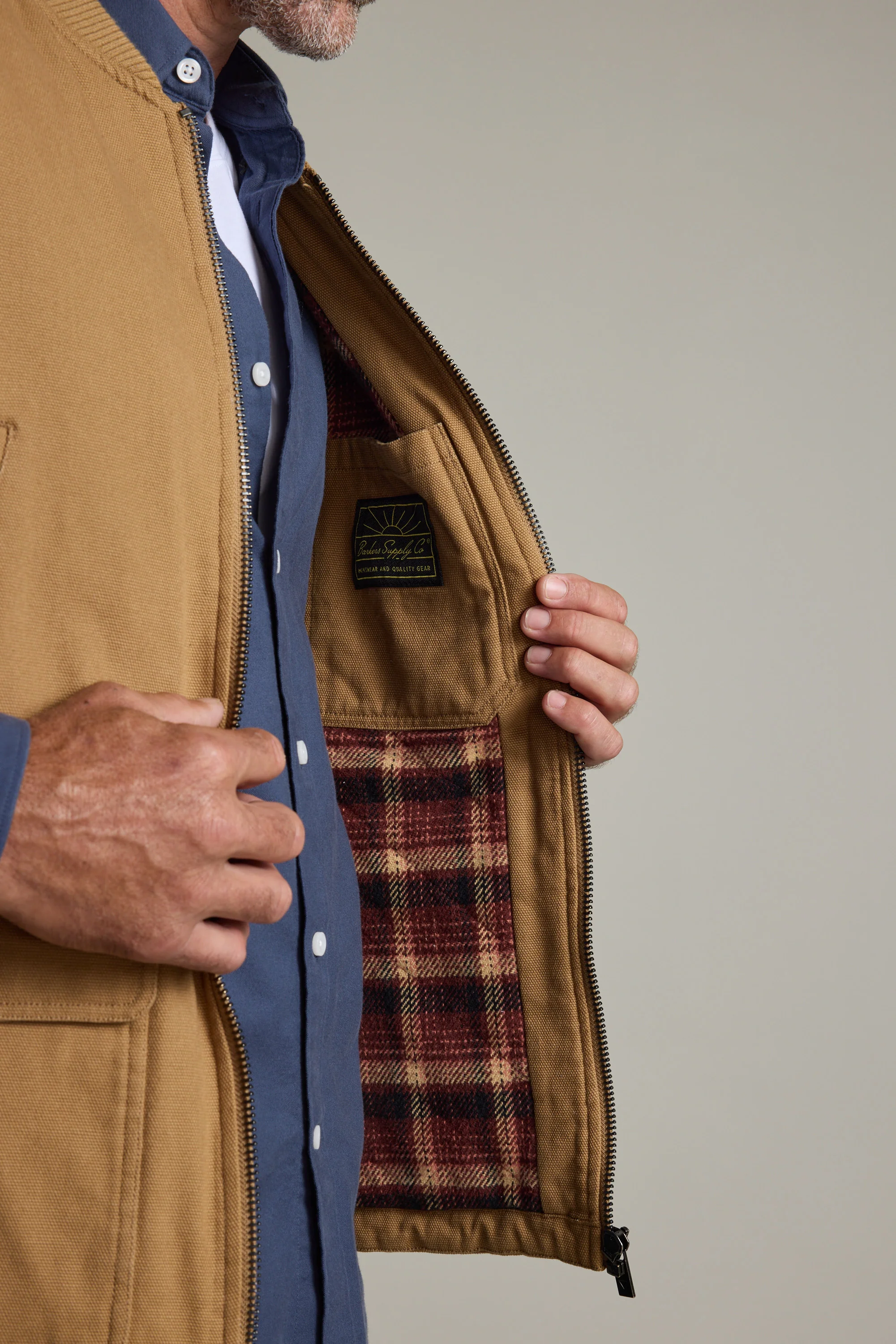 Bayley Canvas Vest - Image 6