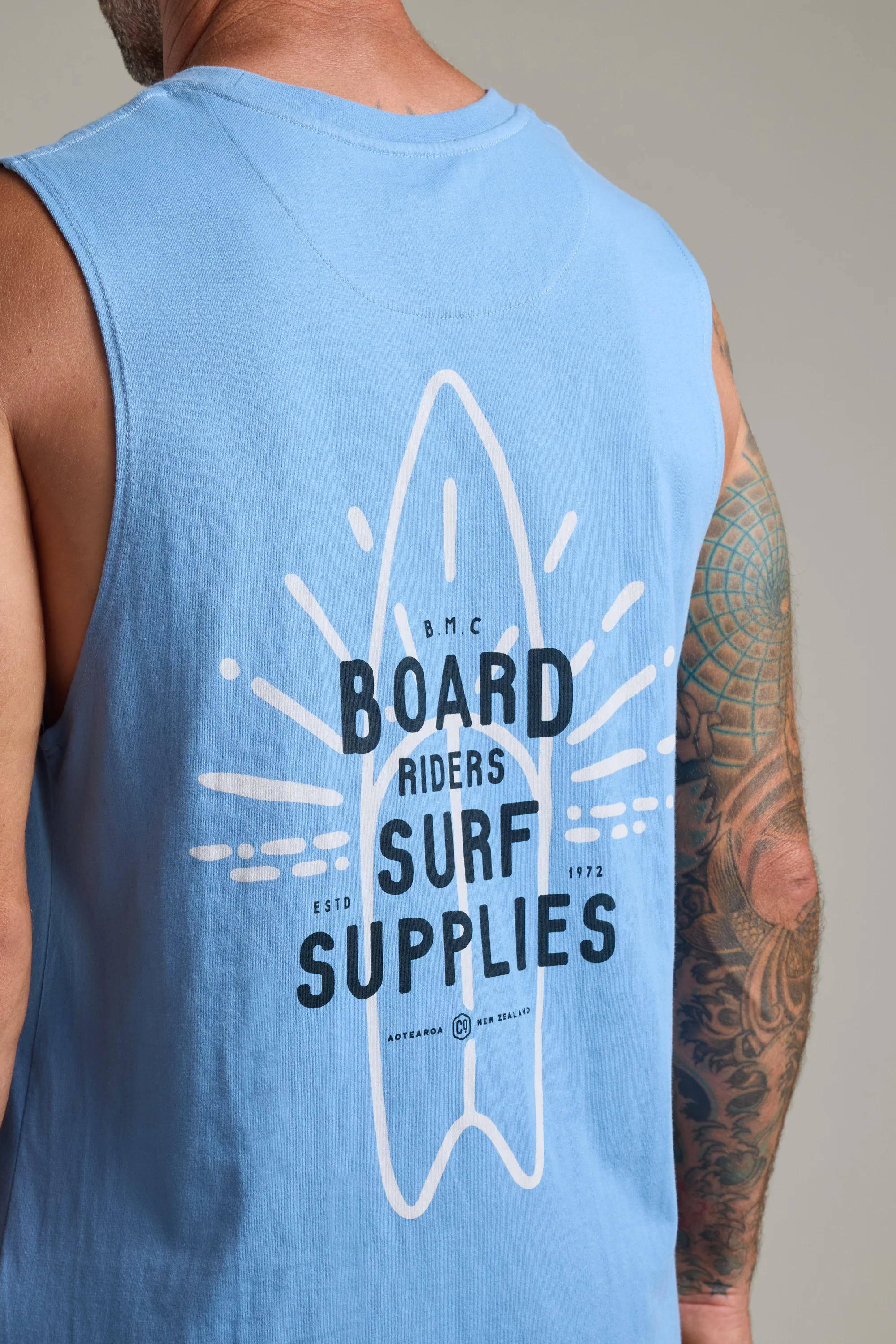 BMC Board Riders Print Singlet - Image 4