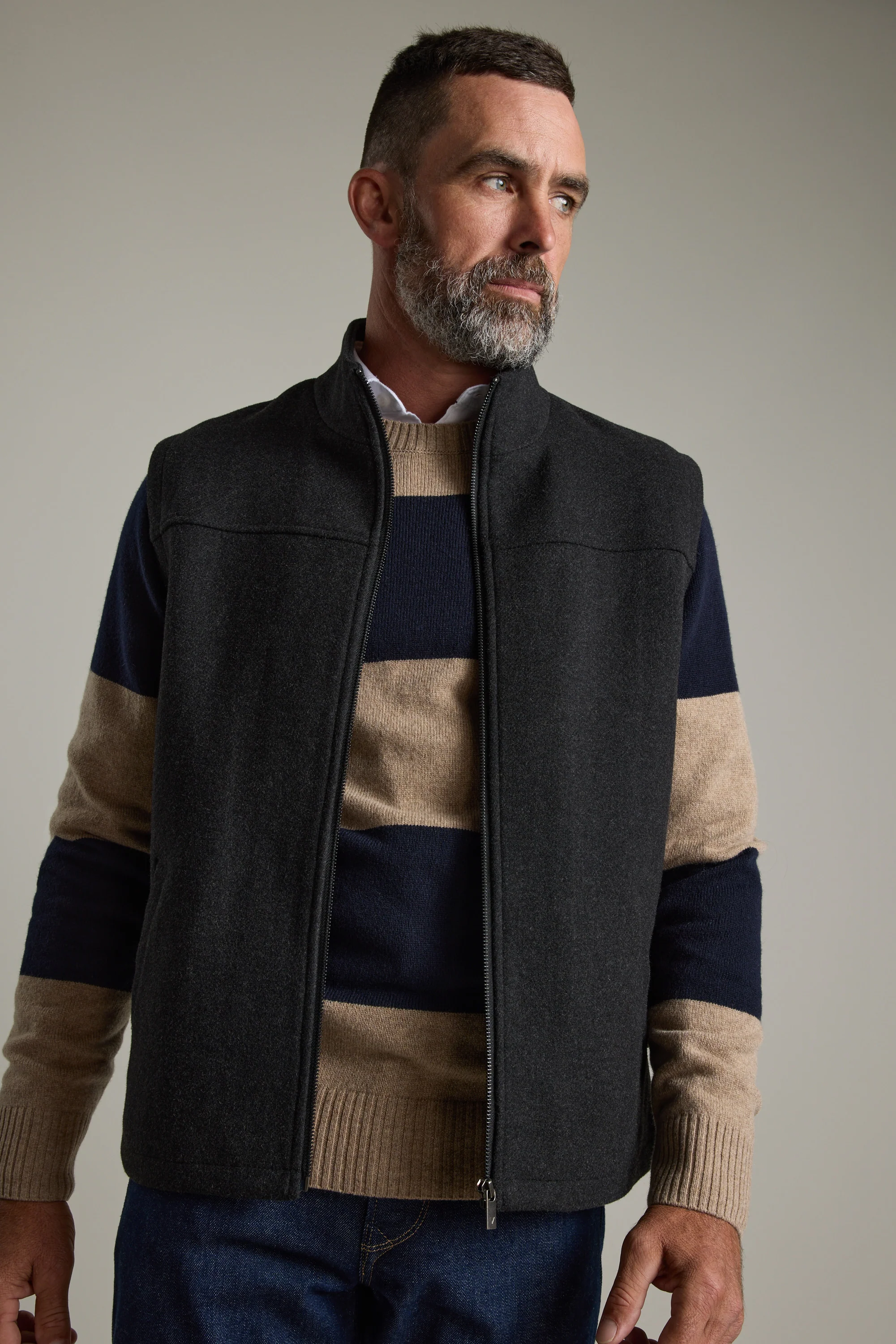 Bracken Wool Vest