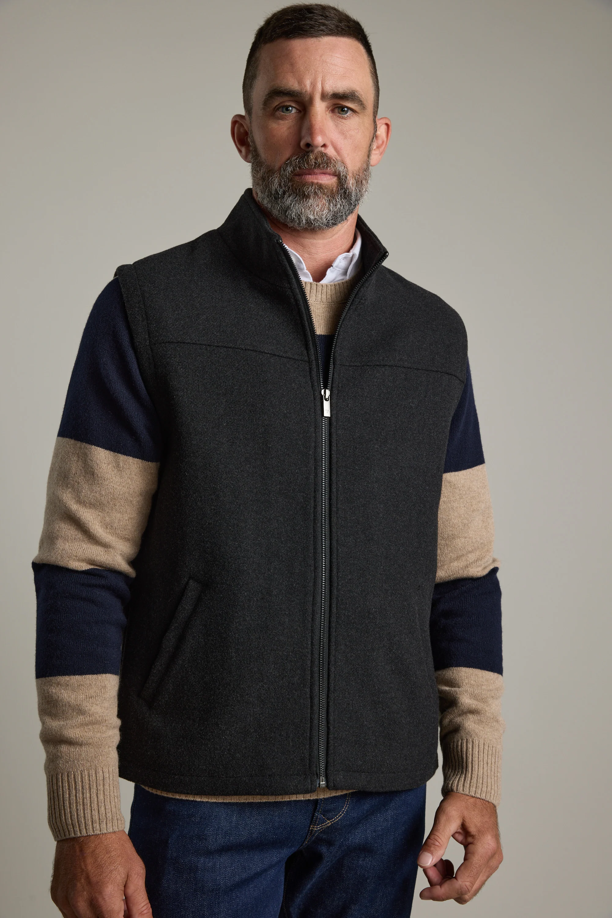 Bracken Wool Vest - Image 4