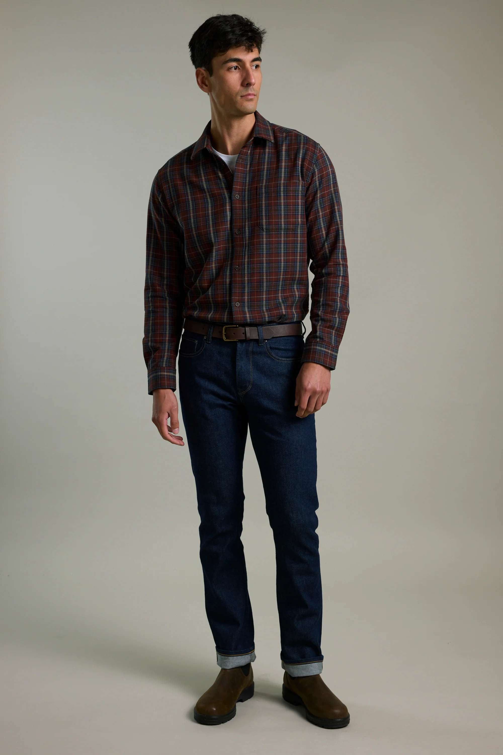 Brindle Check Shirt - Image 7