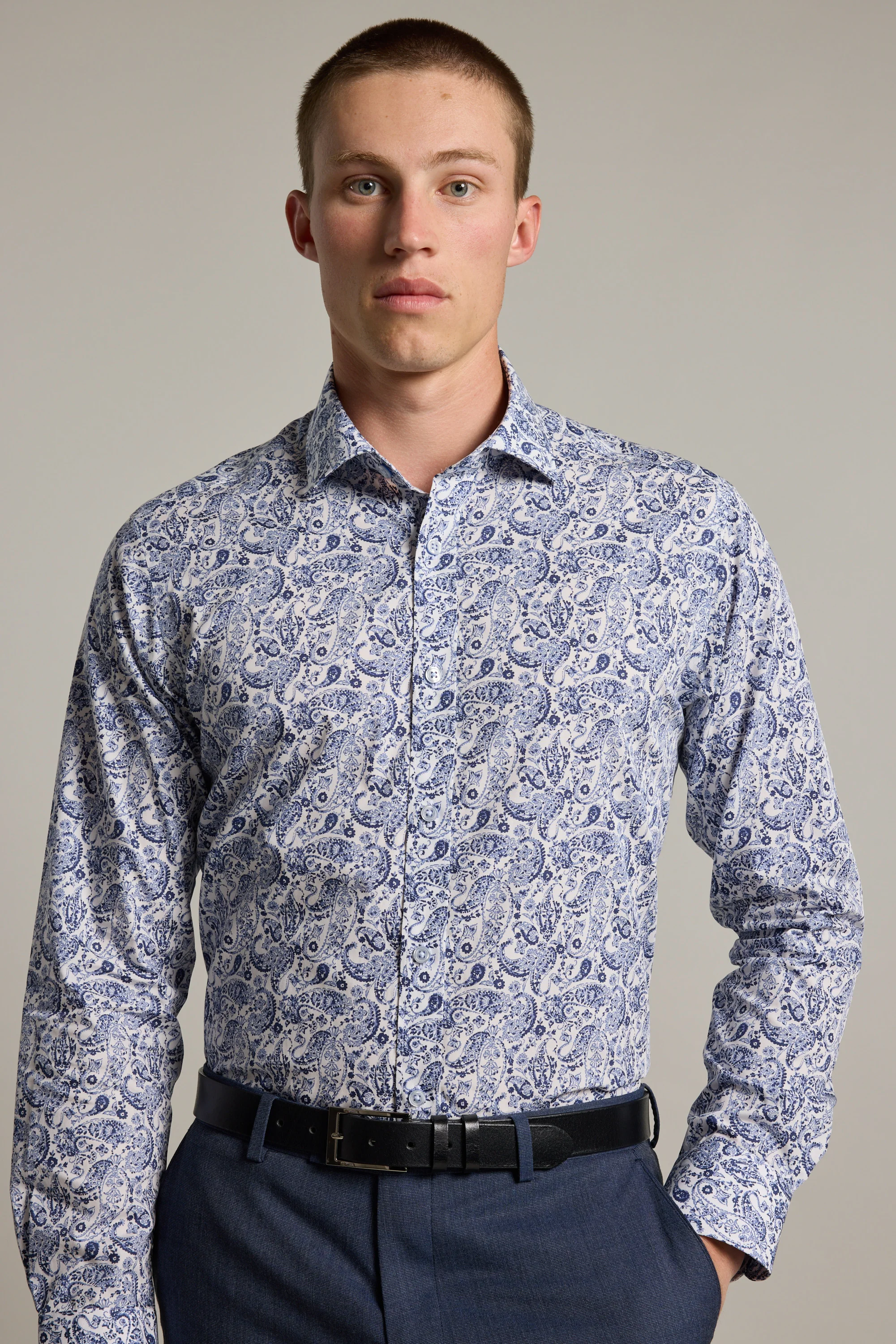 Buckman Print Business Shirt