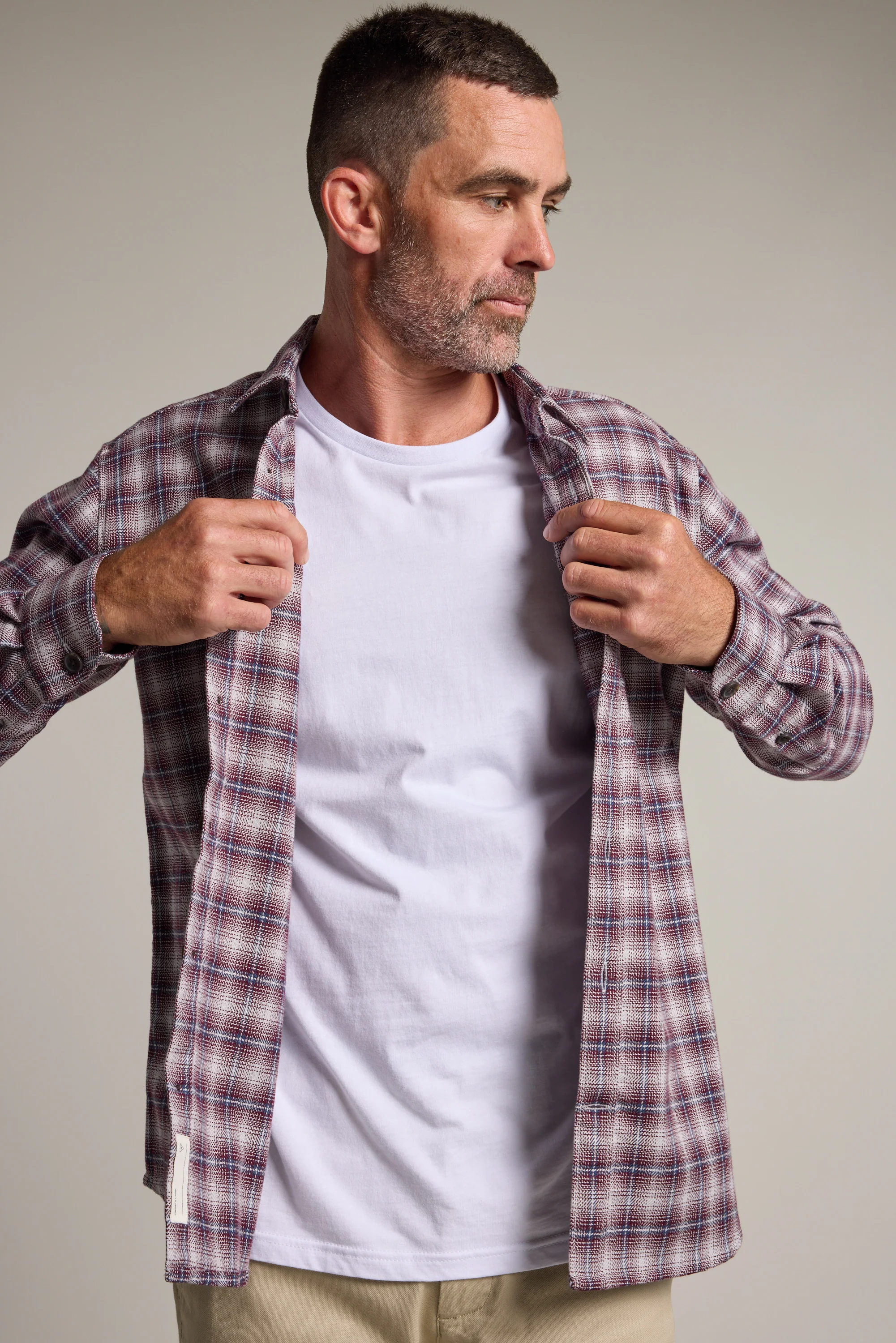 Byrd Check Overshirt - Image 4