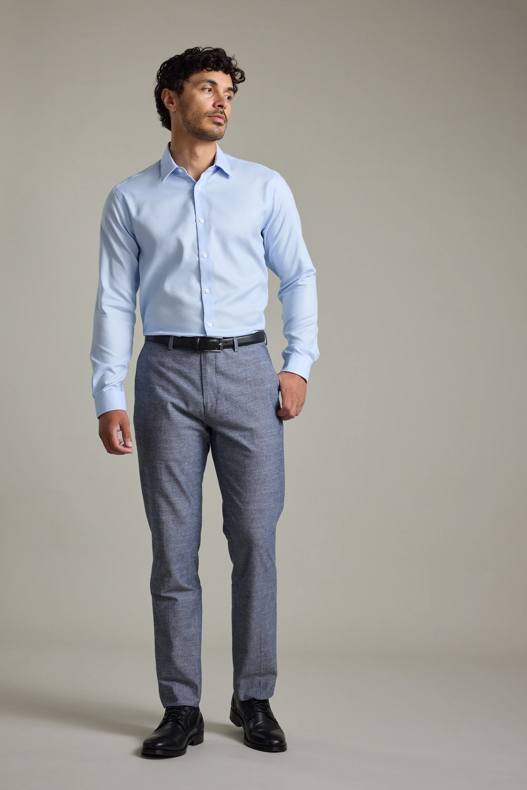 Catesby Texture Business Shirt - Image 4