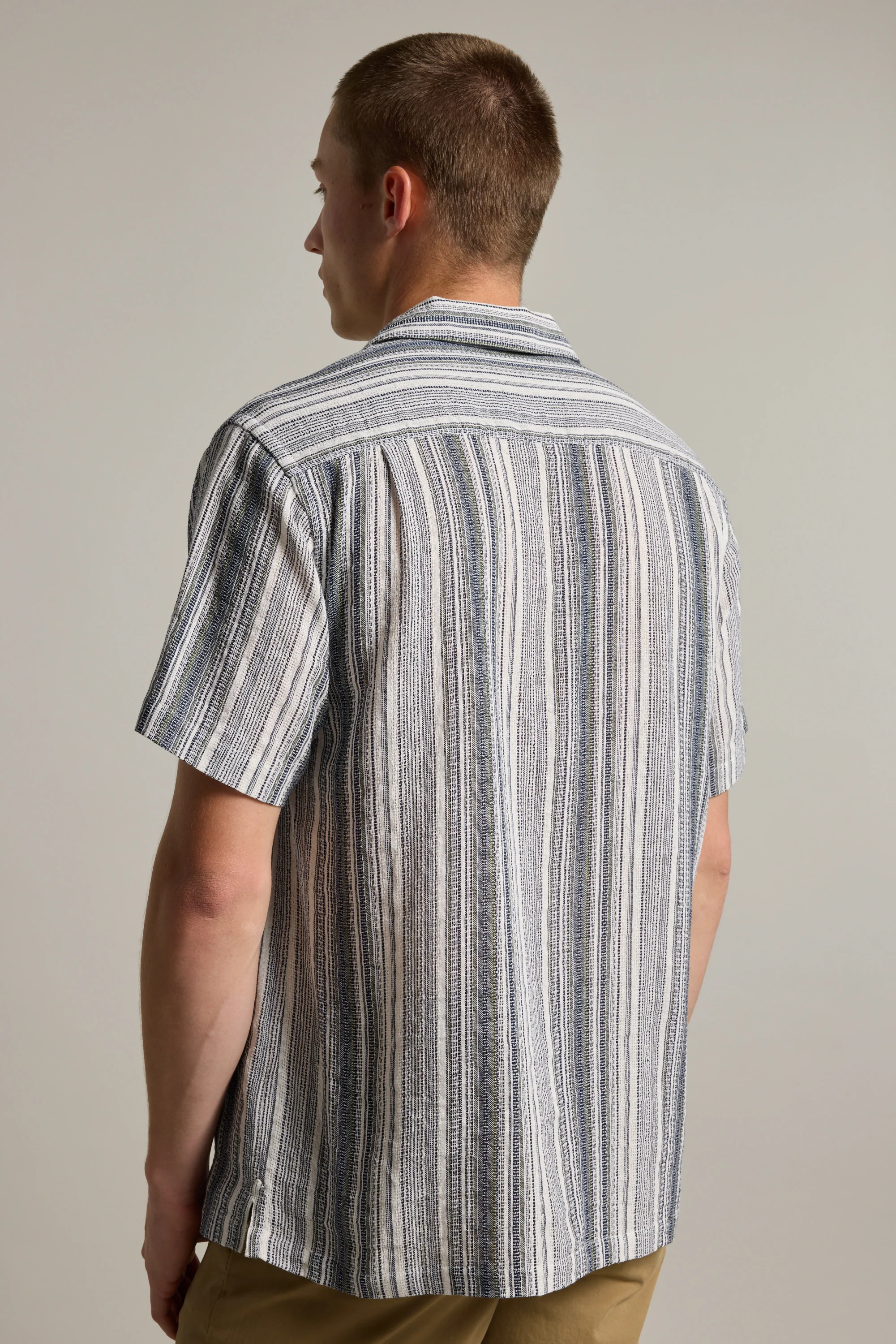 Cooper Stripe Cuban Shirt - Image 5