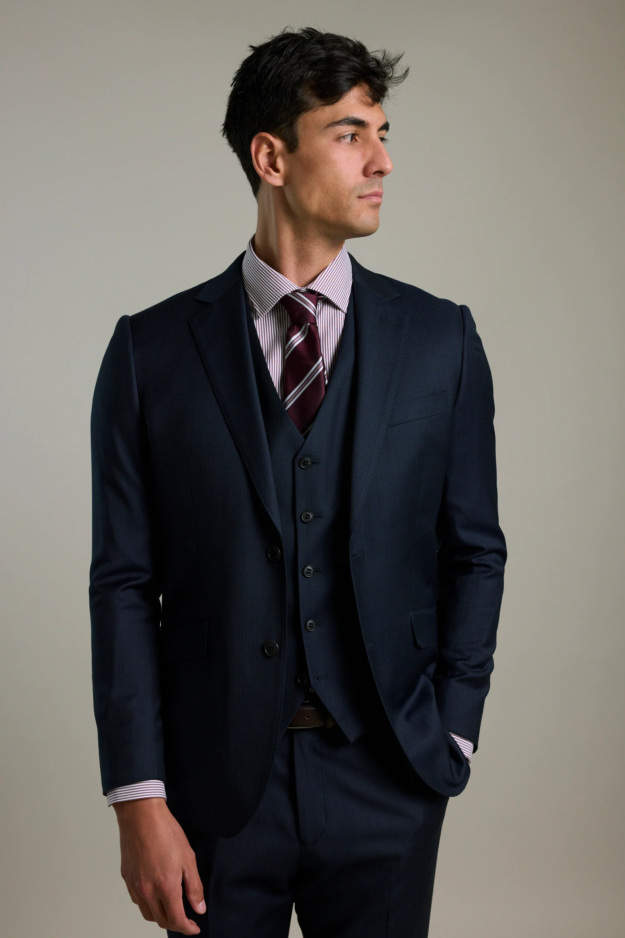 Fletcher Texture Suit Jacket - Image 7