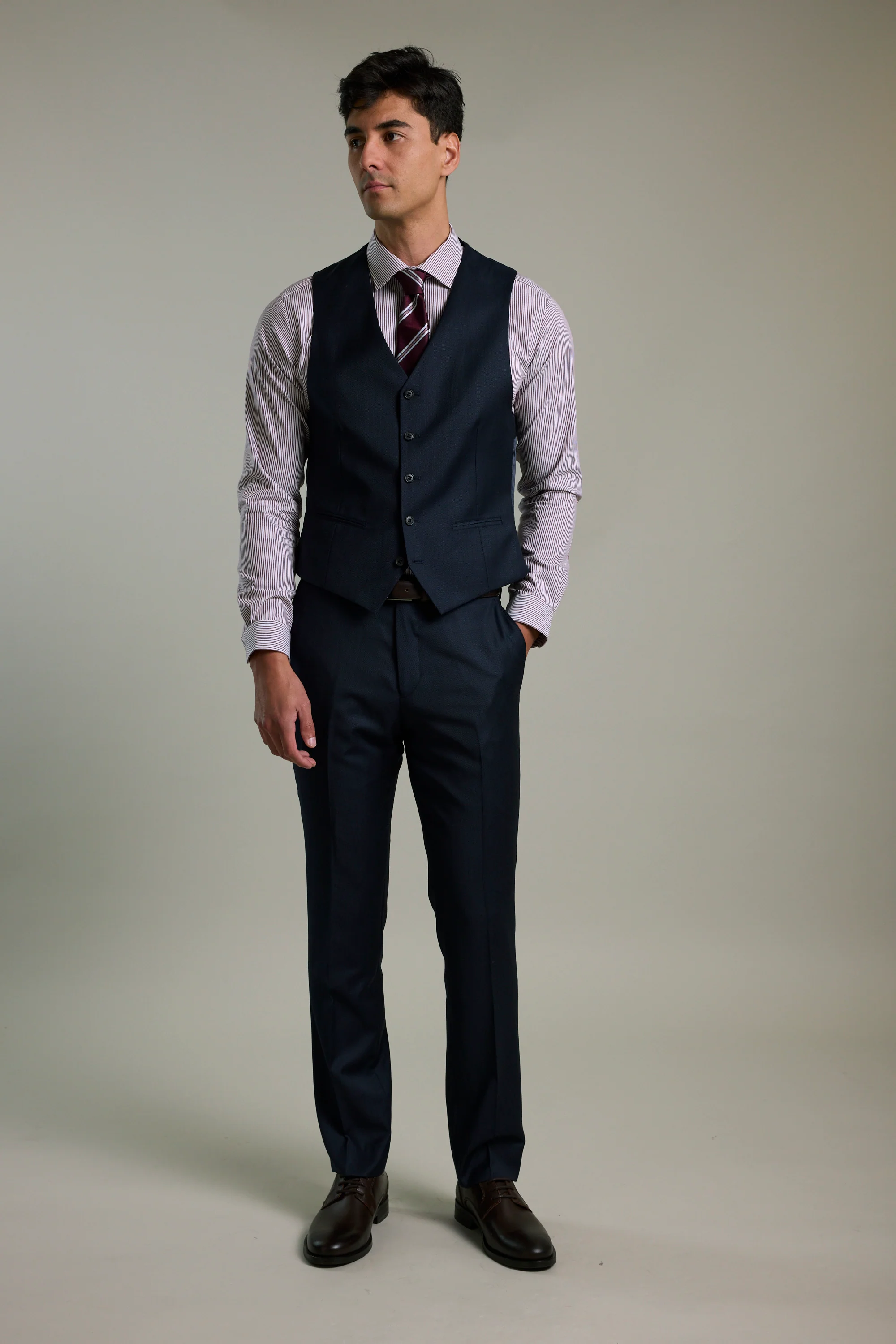 Fletcher Texture Waistcoat - Image 5