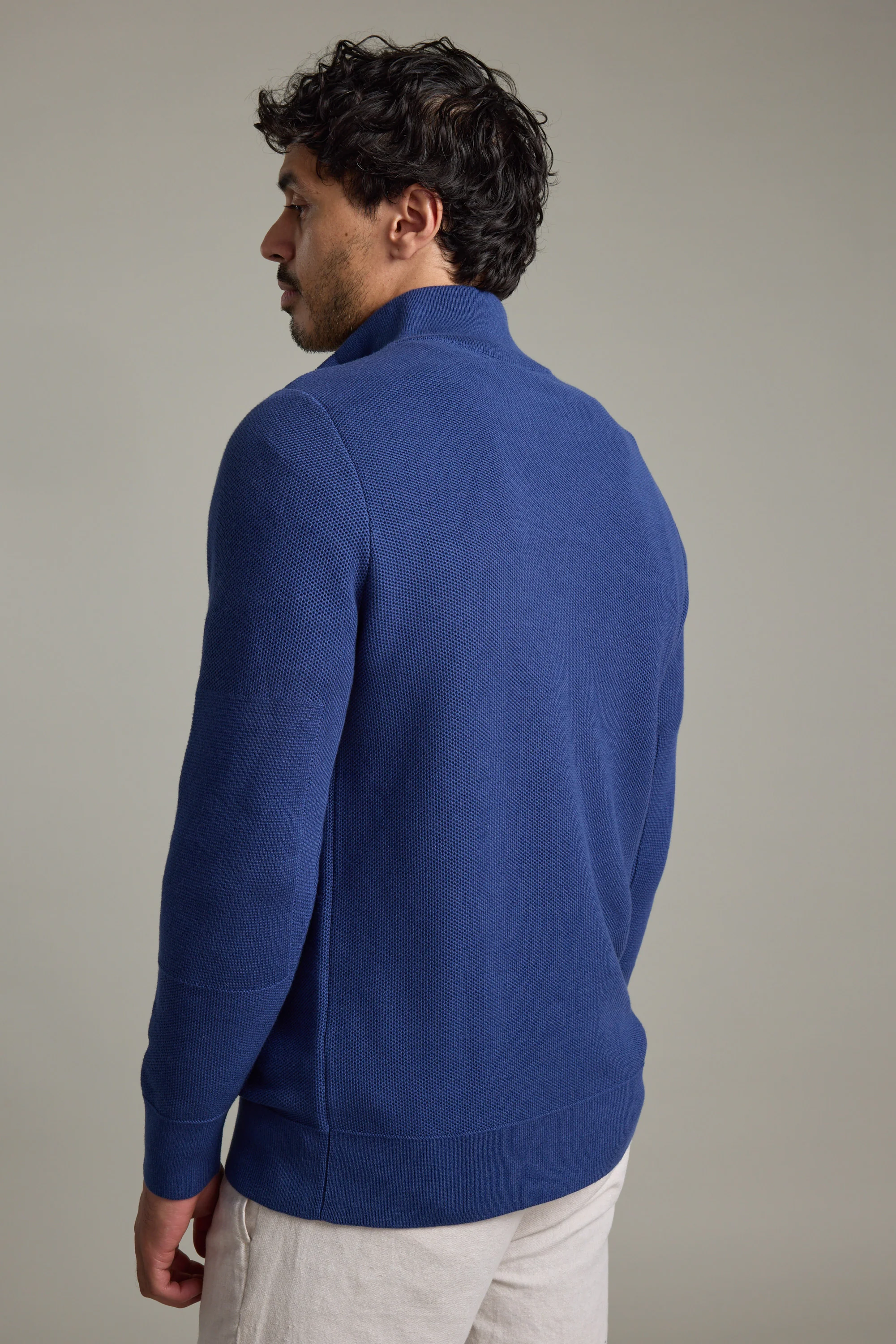 Gaston Cotton 1/4 Zip Sweater - Image 8