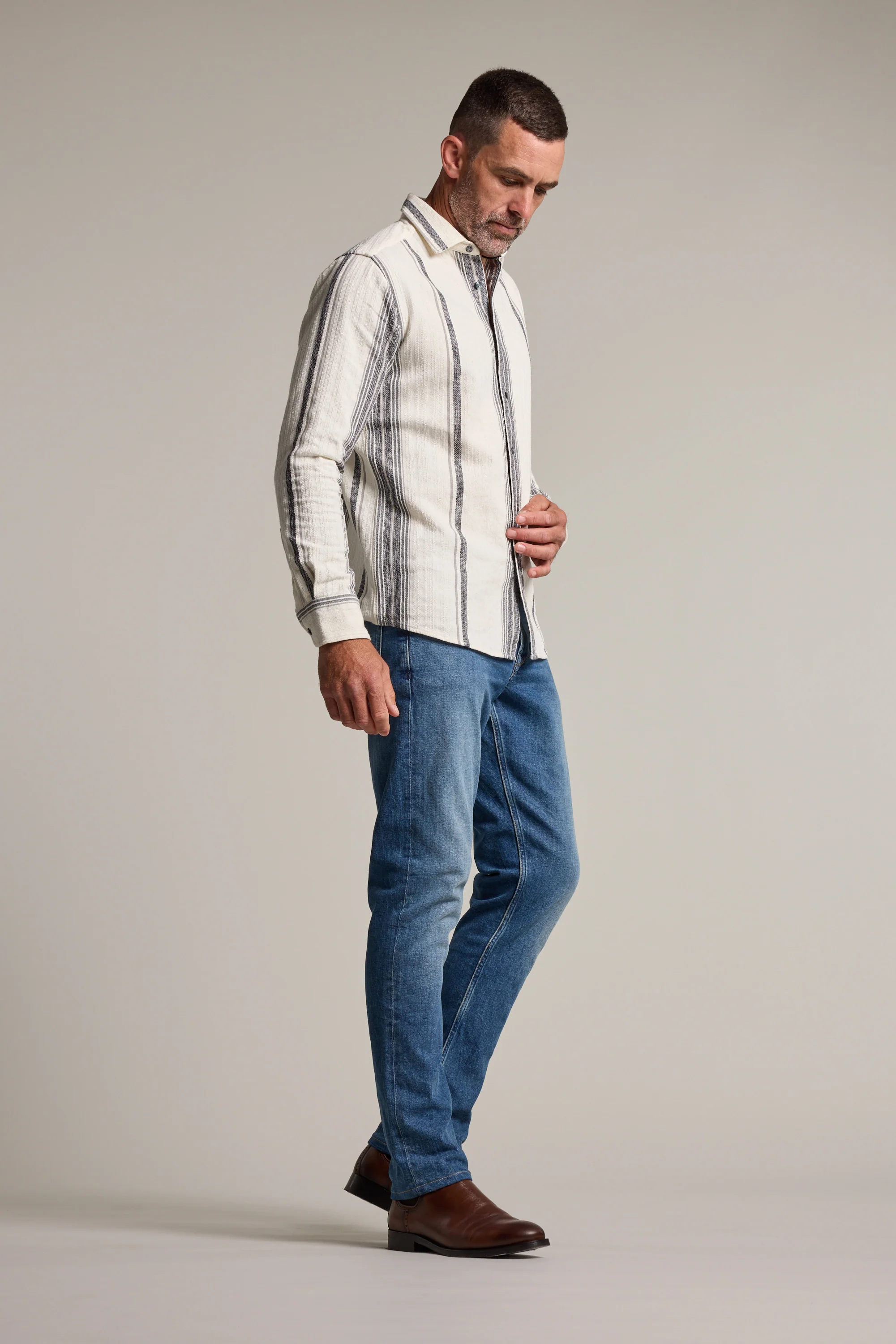 Haig Stripe Shirt - Image 5