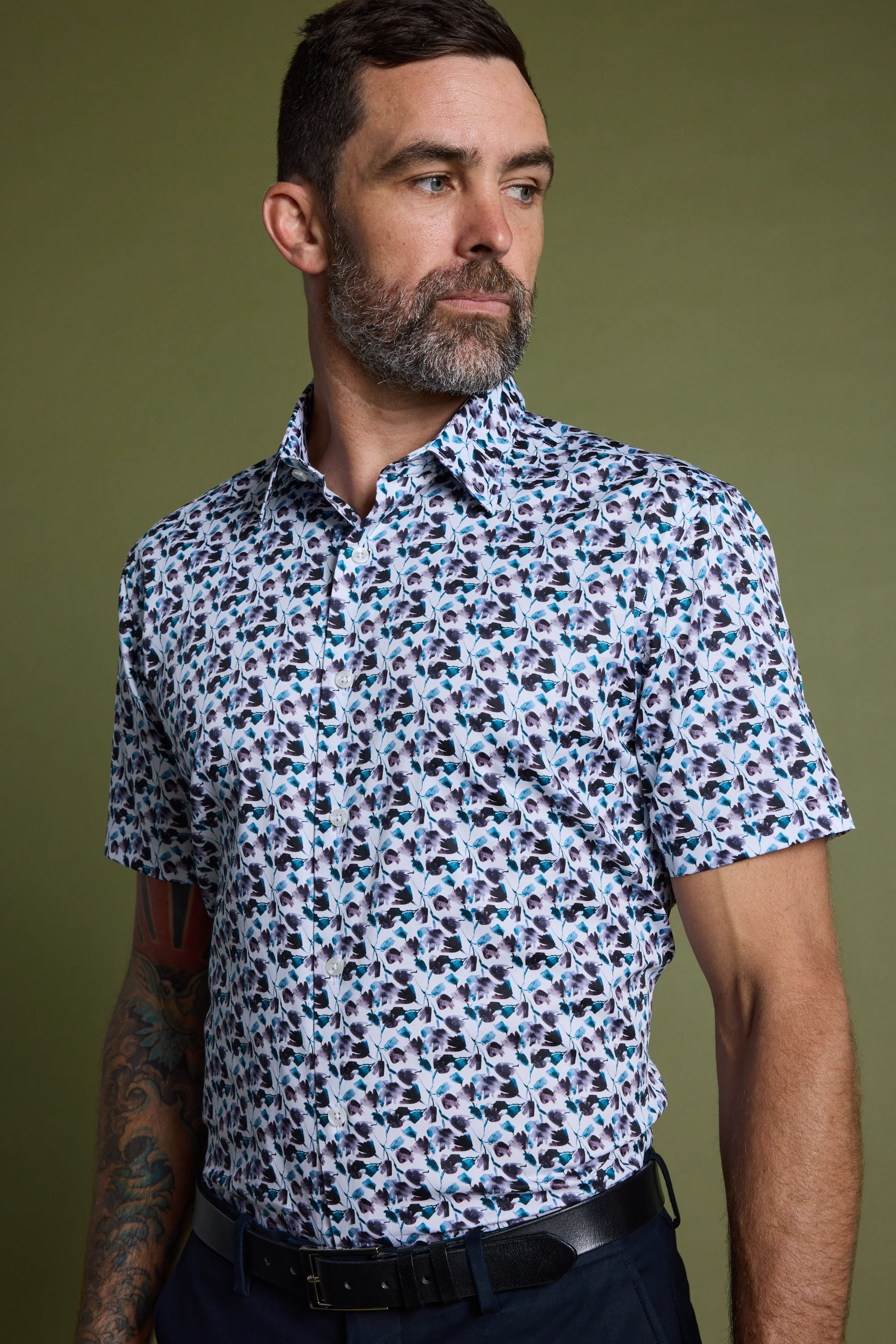 Halbert Print Shirt - Image 4