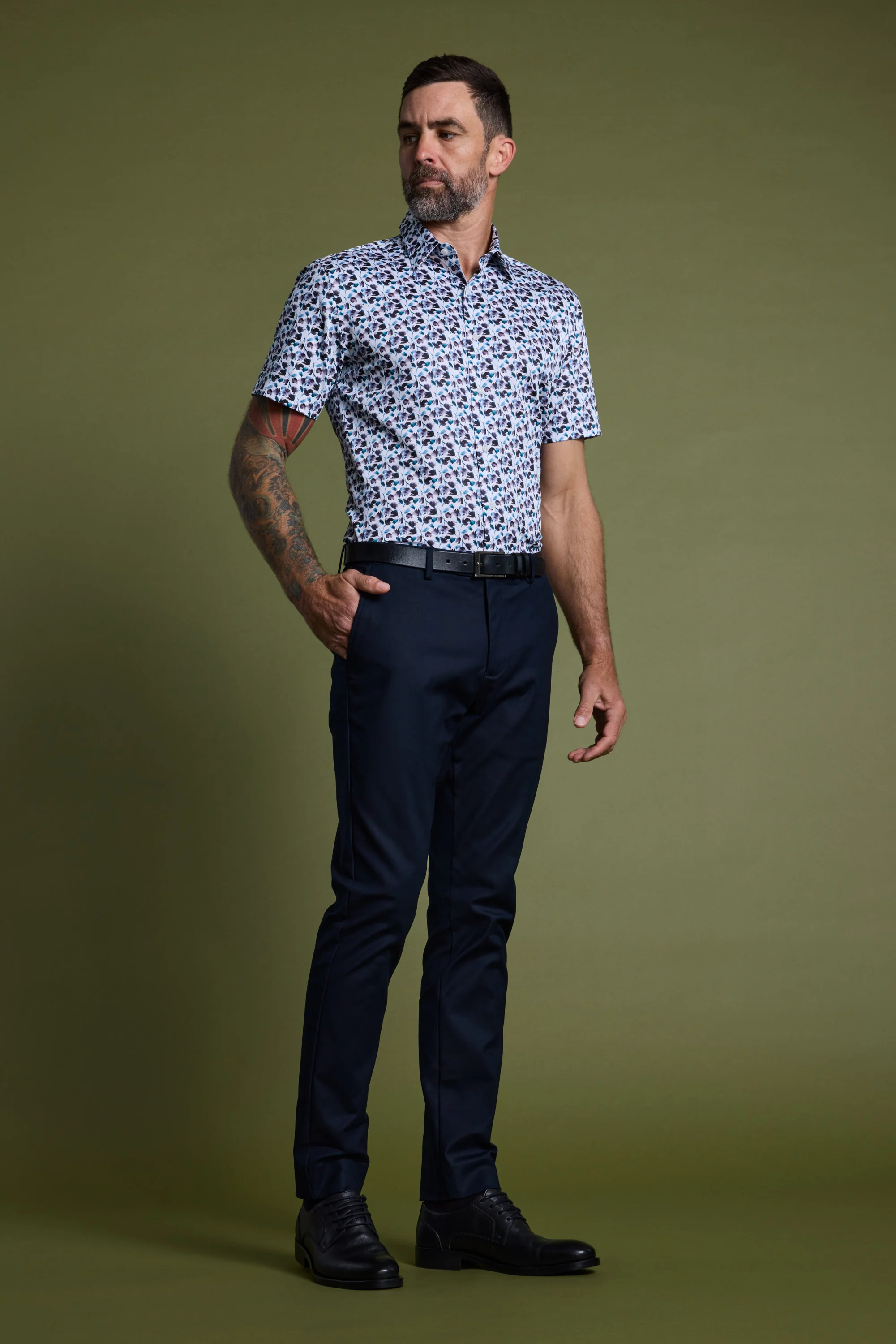 Halbert Print Shirt - Image 6