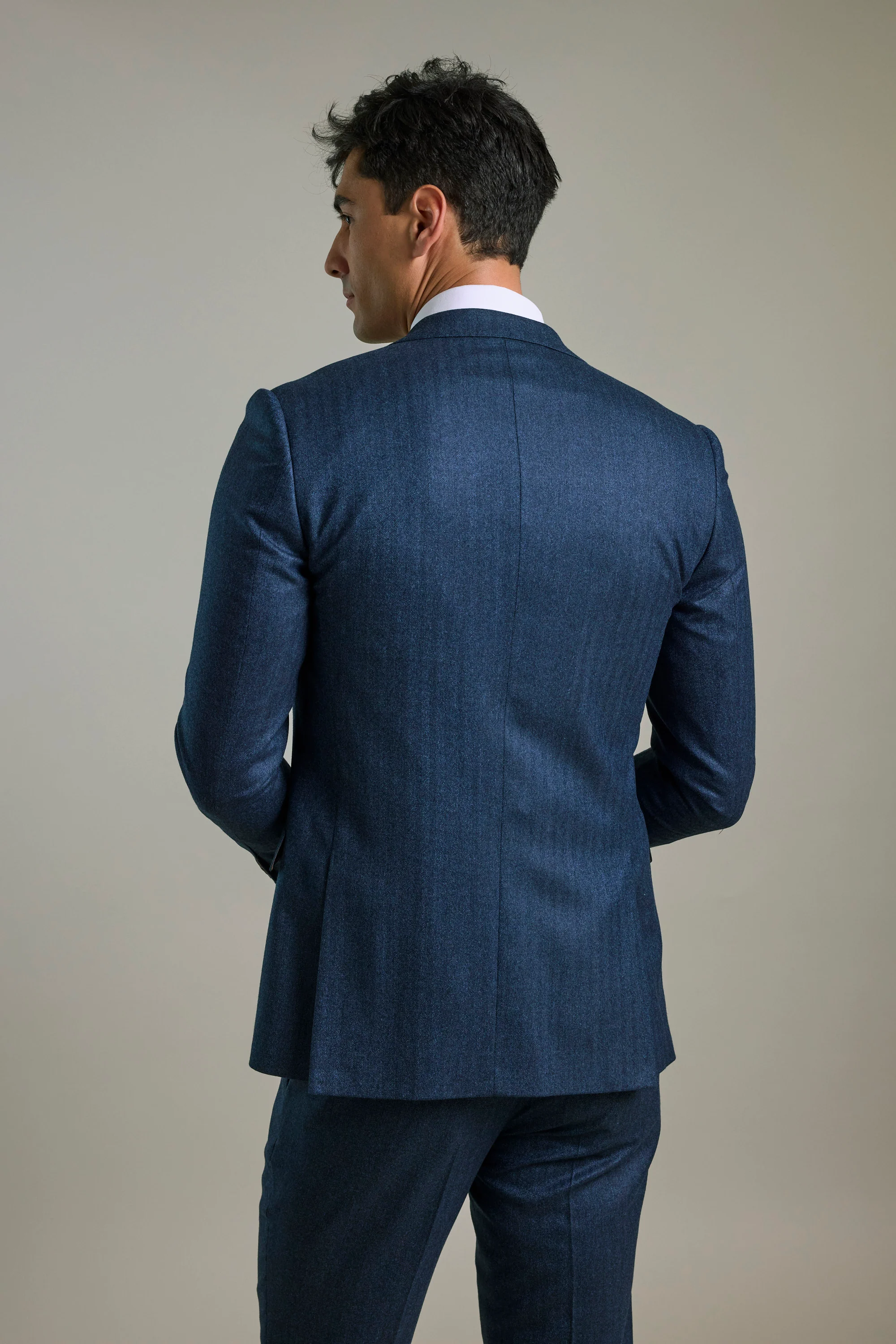Hasting Herringbone Suit Jacket - Image 6