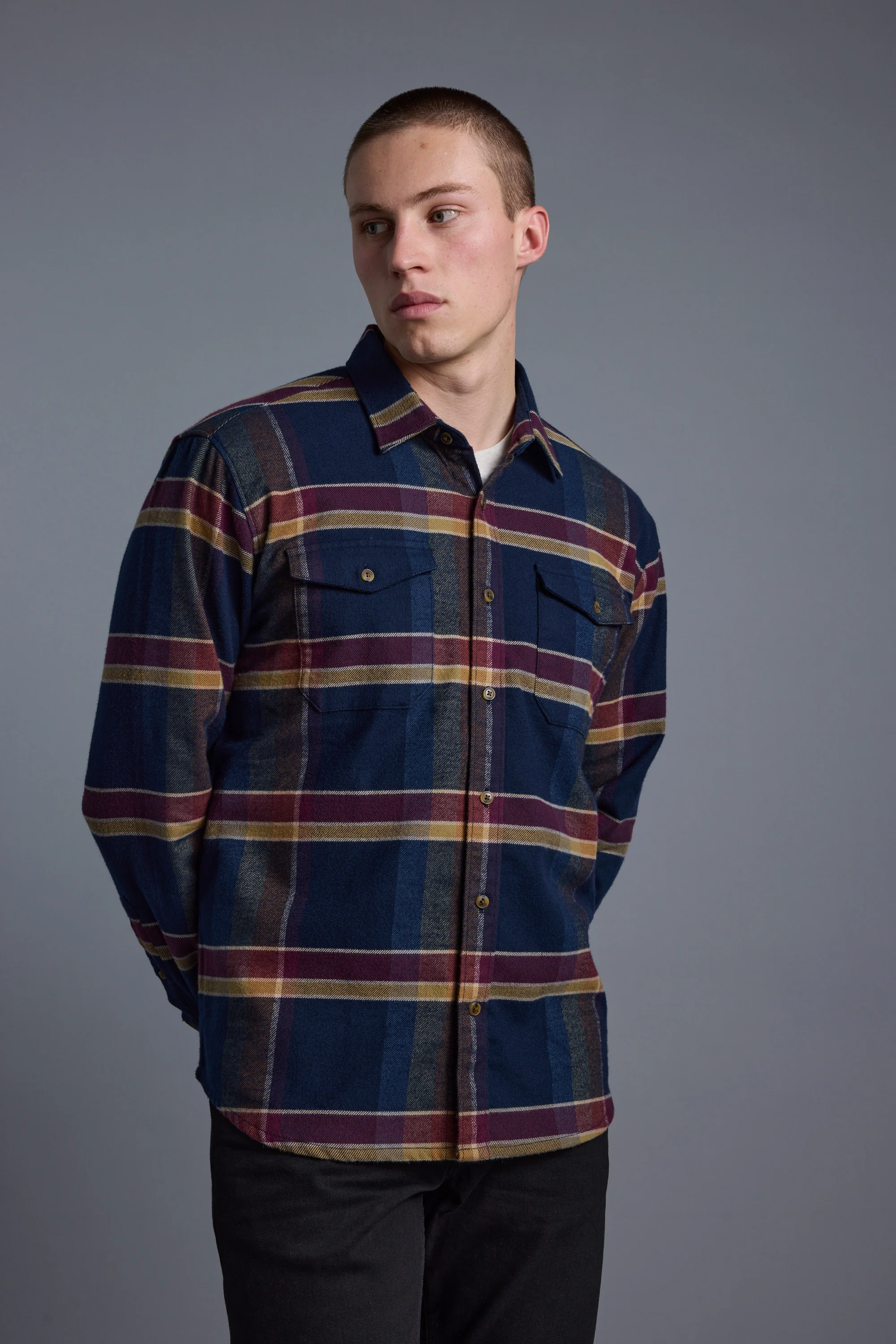 Heaton Check Overshirt - Image 5