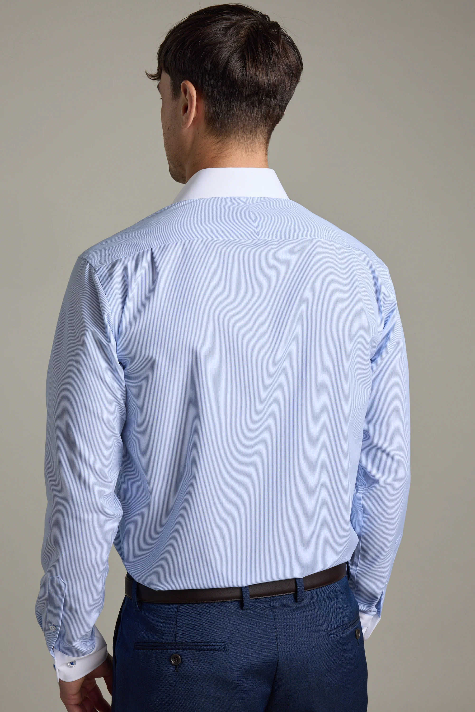Hereford Stripe Business Shirt - Image 5