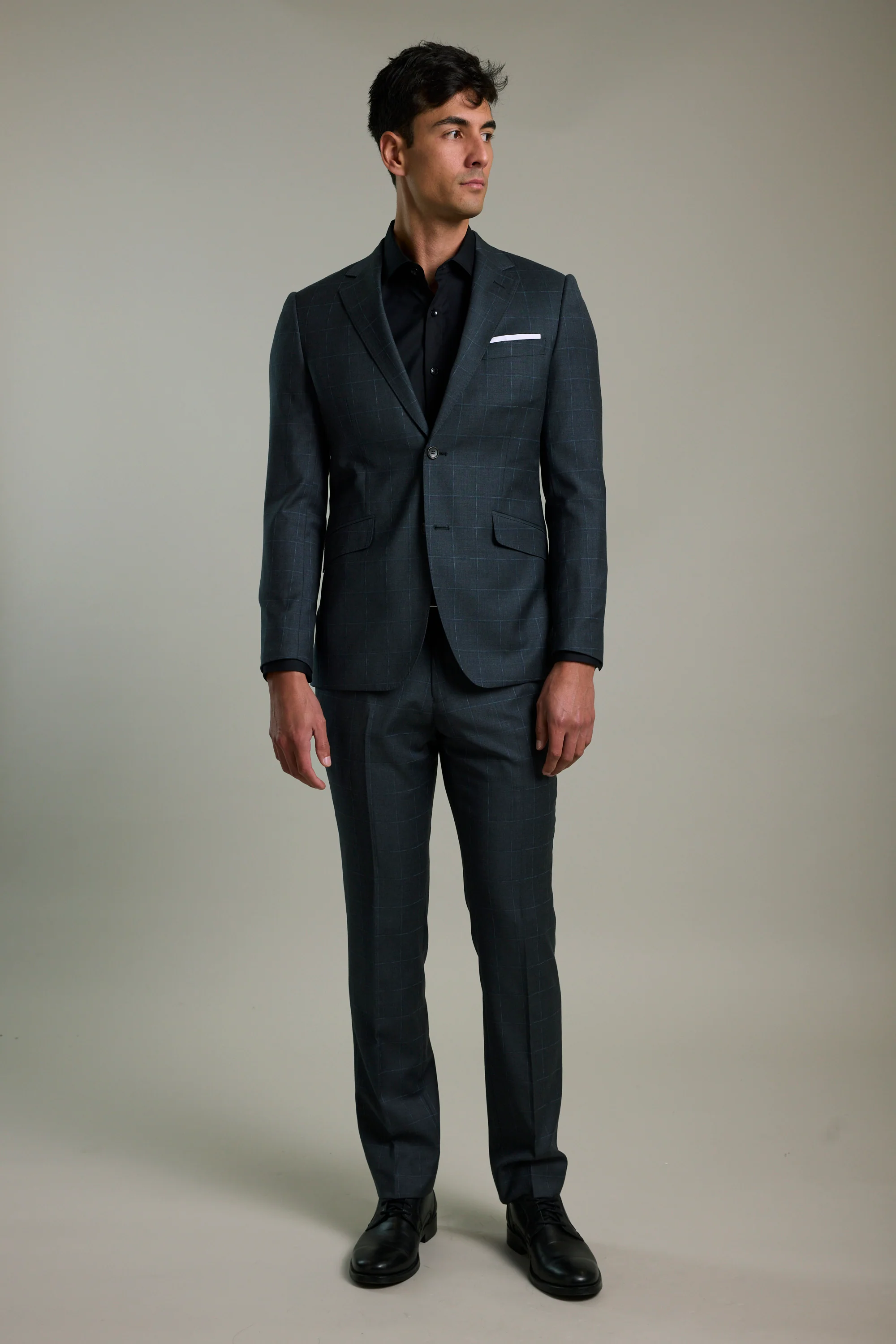 Highland Check Suit Jacket - Image 3