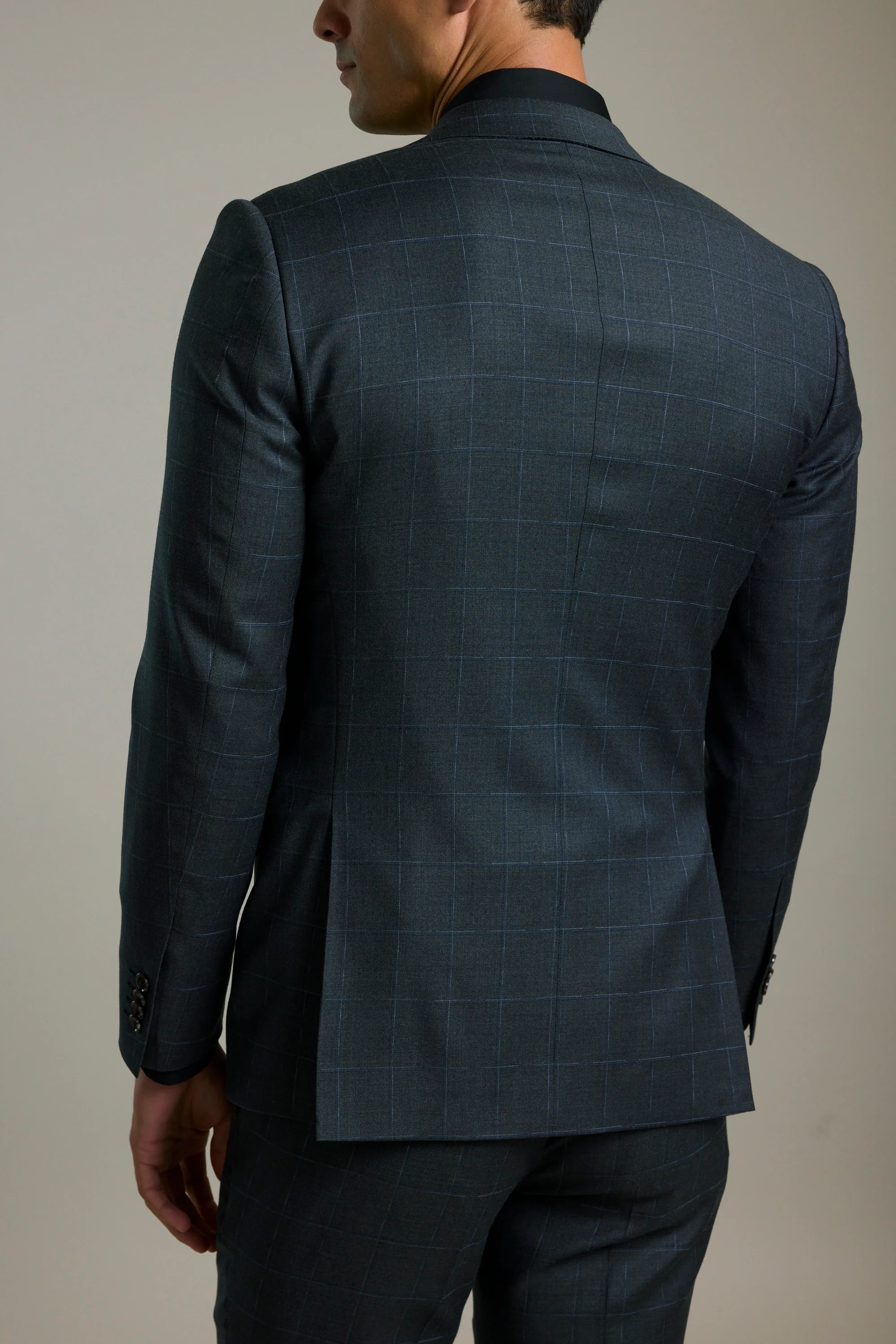 Highland Check Suit Jacket - Image 8