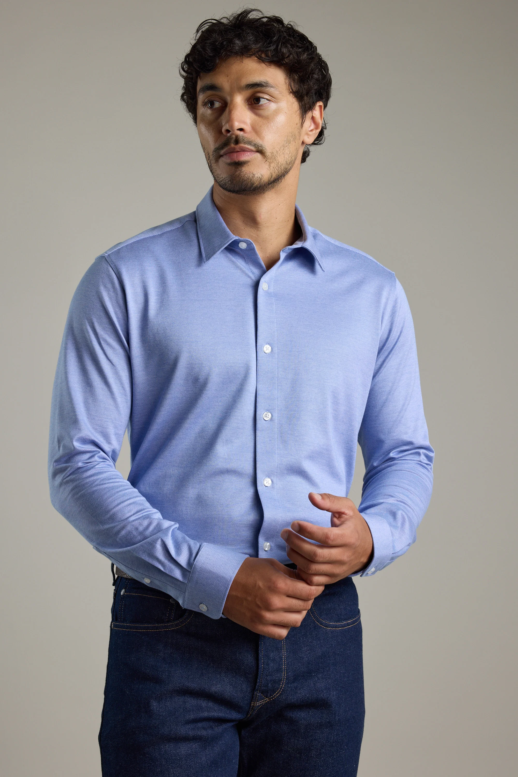 Hilton Knit Business Shirt