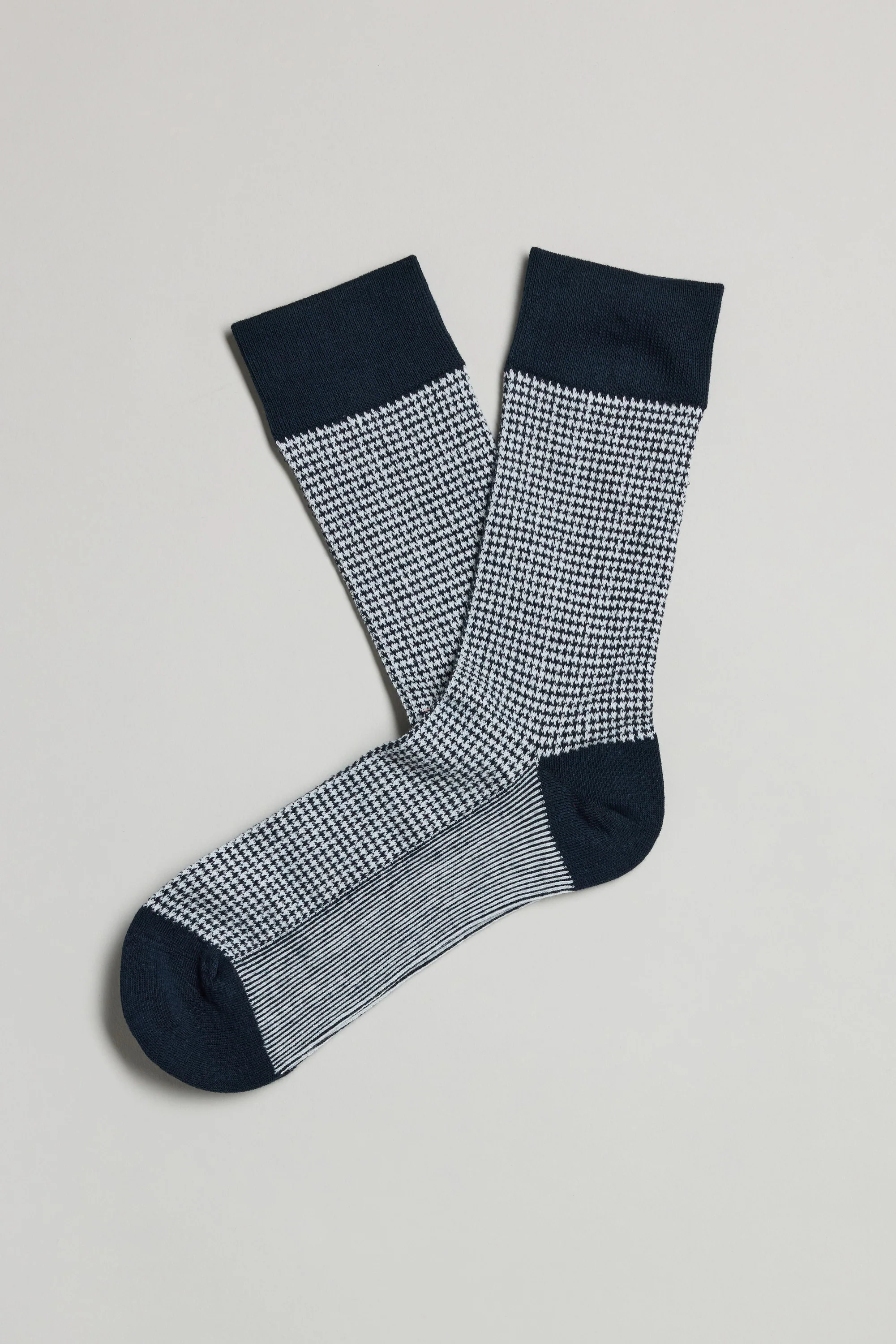 Houndstooth Check Sock