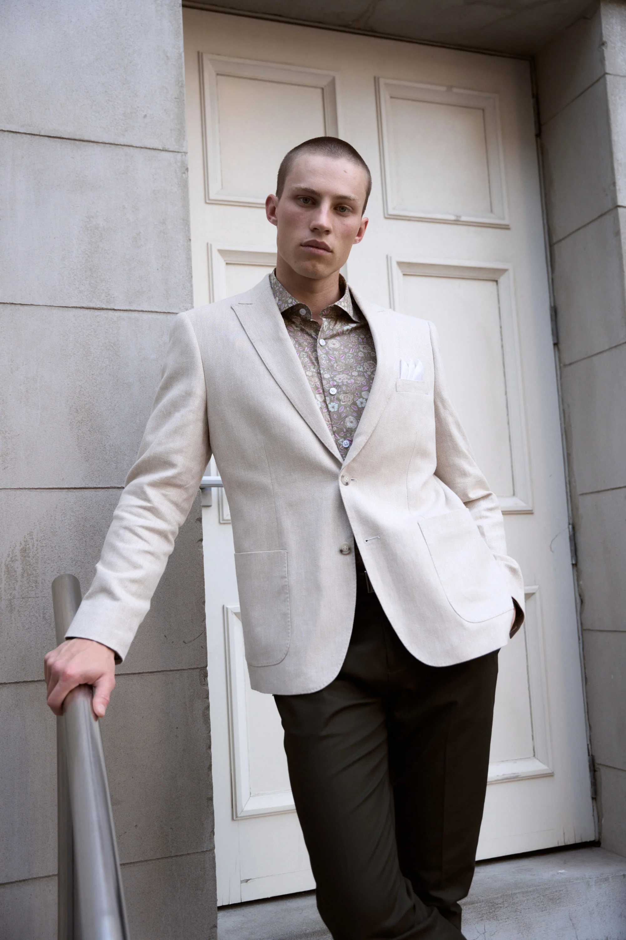 Hume Herringbone Blazer