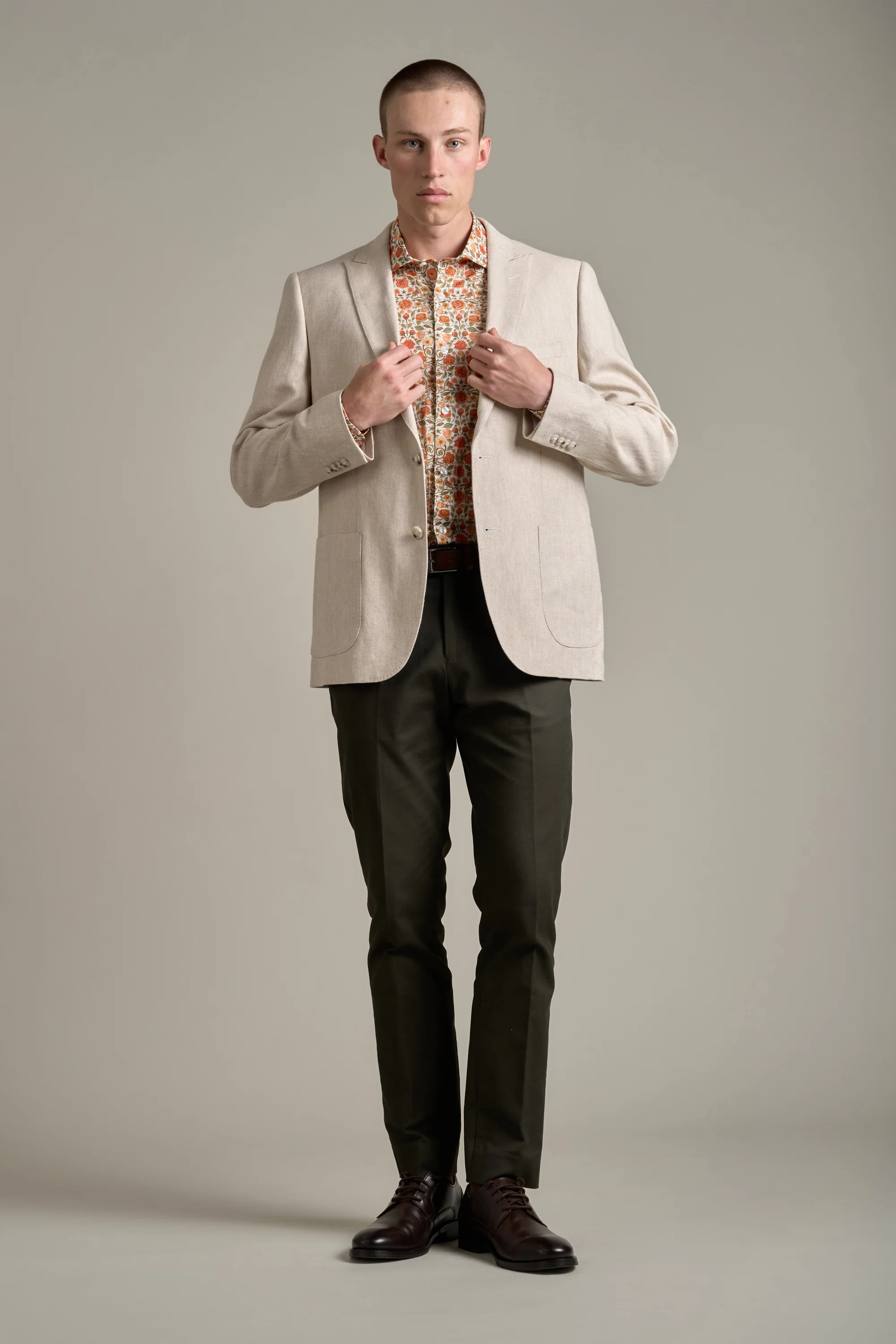 Hume Herringbone Blazer - Image 8