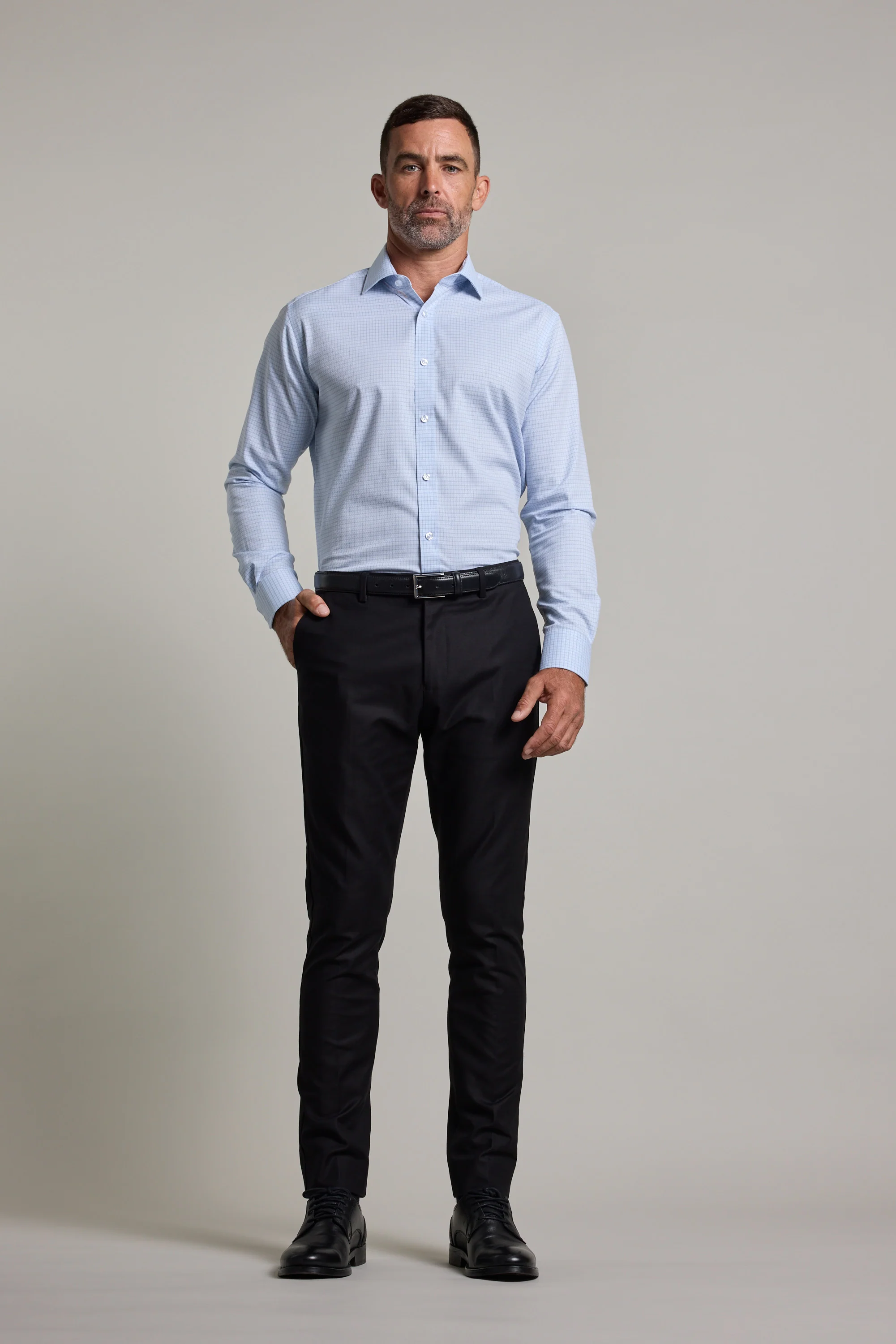 Hunter Check Business Shirt - Image 2