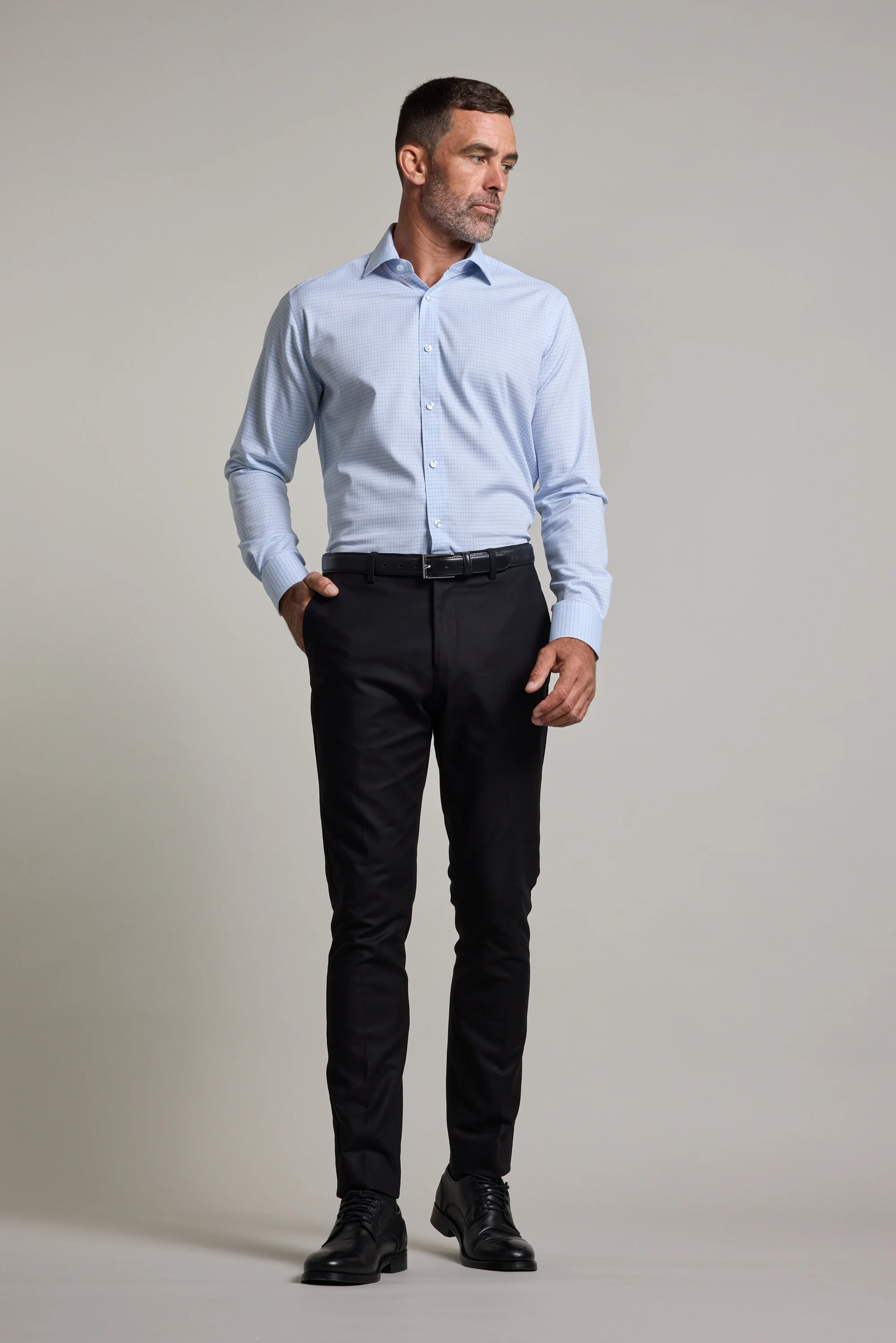 Hunter Check Business Shirt - Image 5