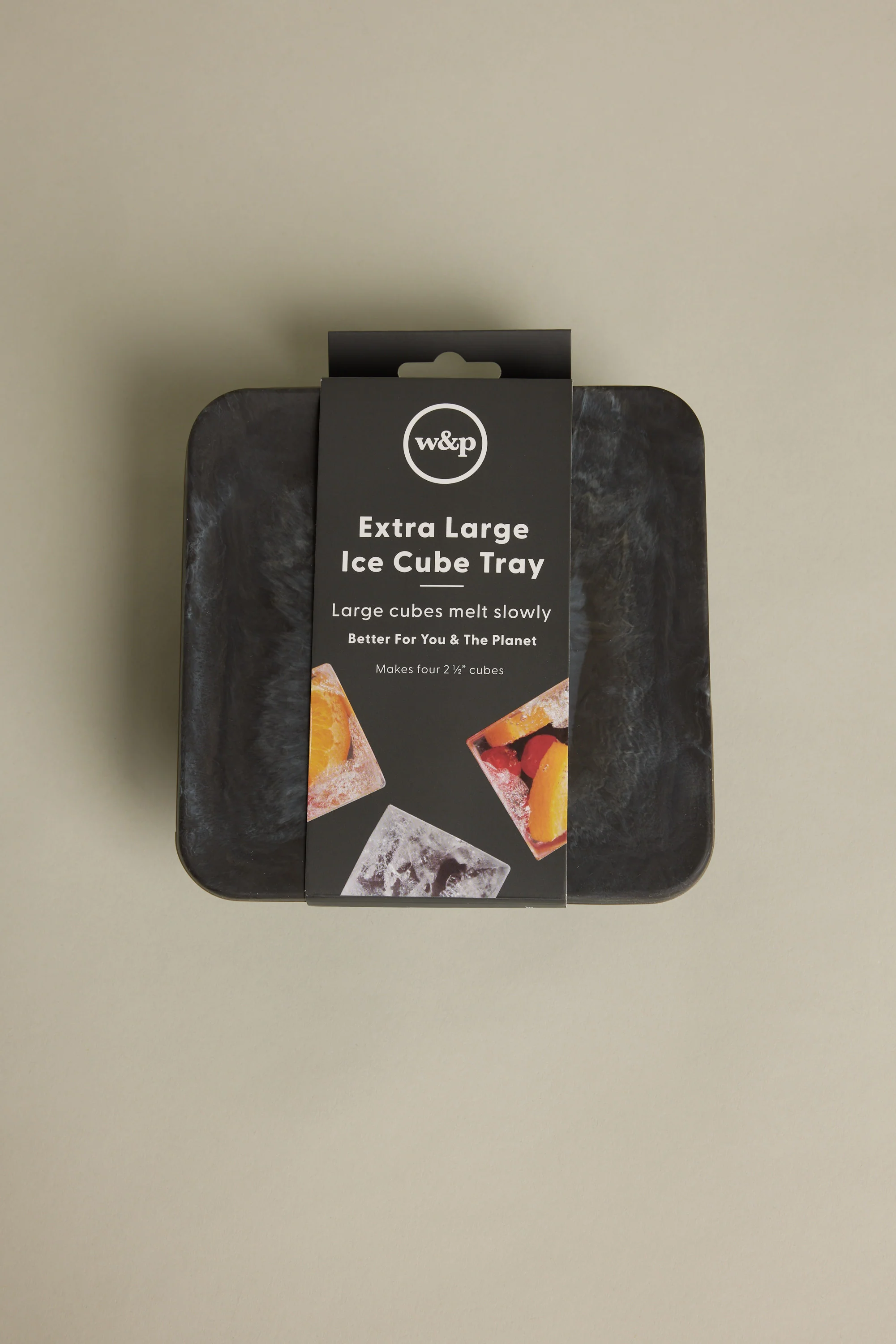 Ice Tray Sphere Marble Black