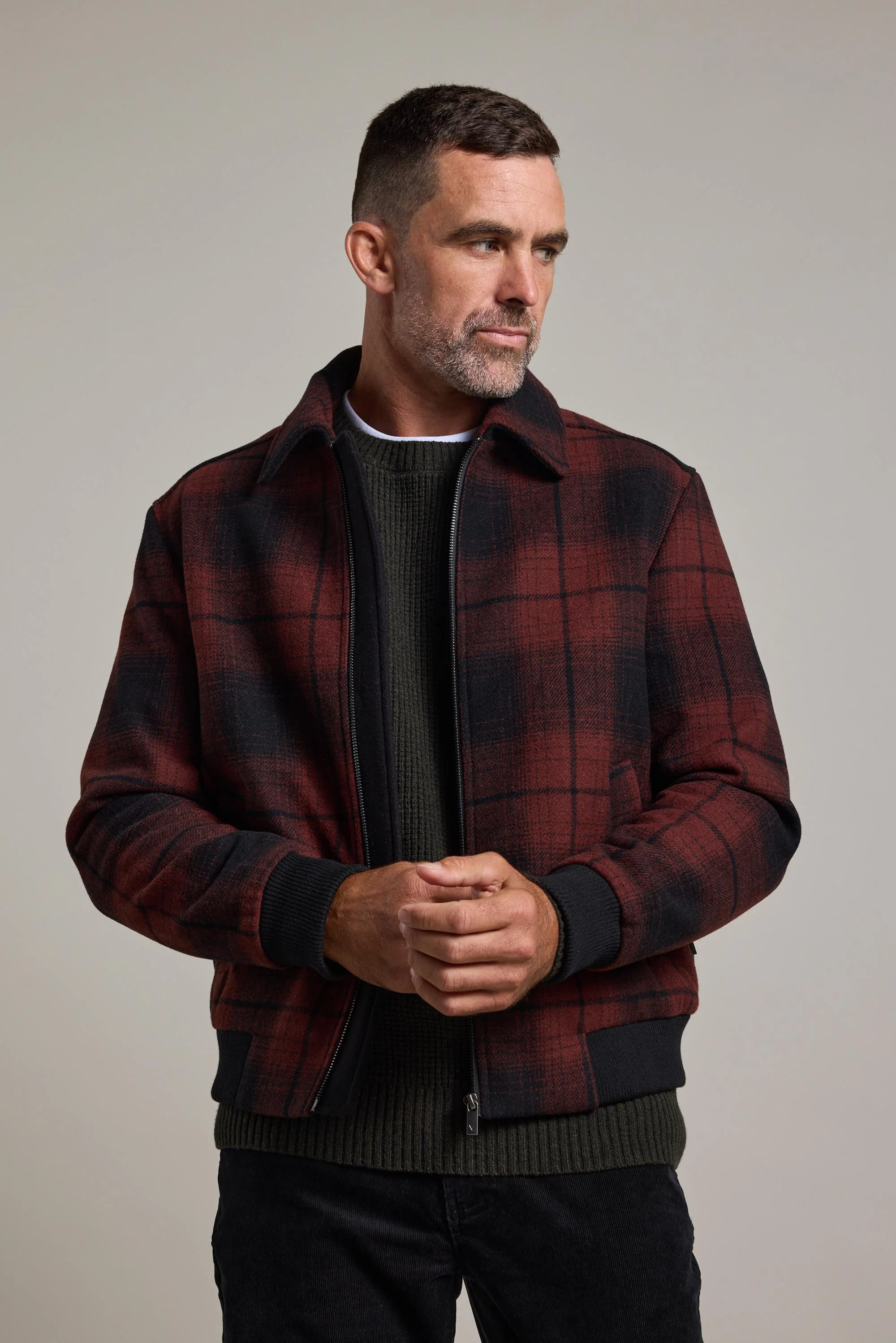 Jeffery Wool Bomber